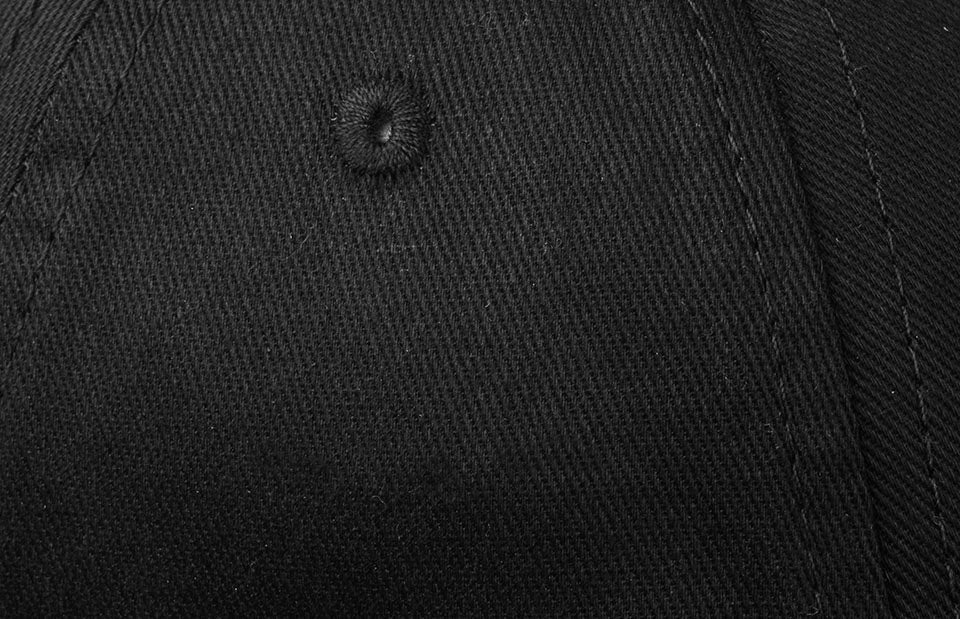 ID 0052 Golf cap nærbillede til broderi