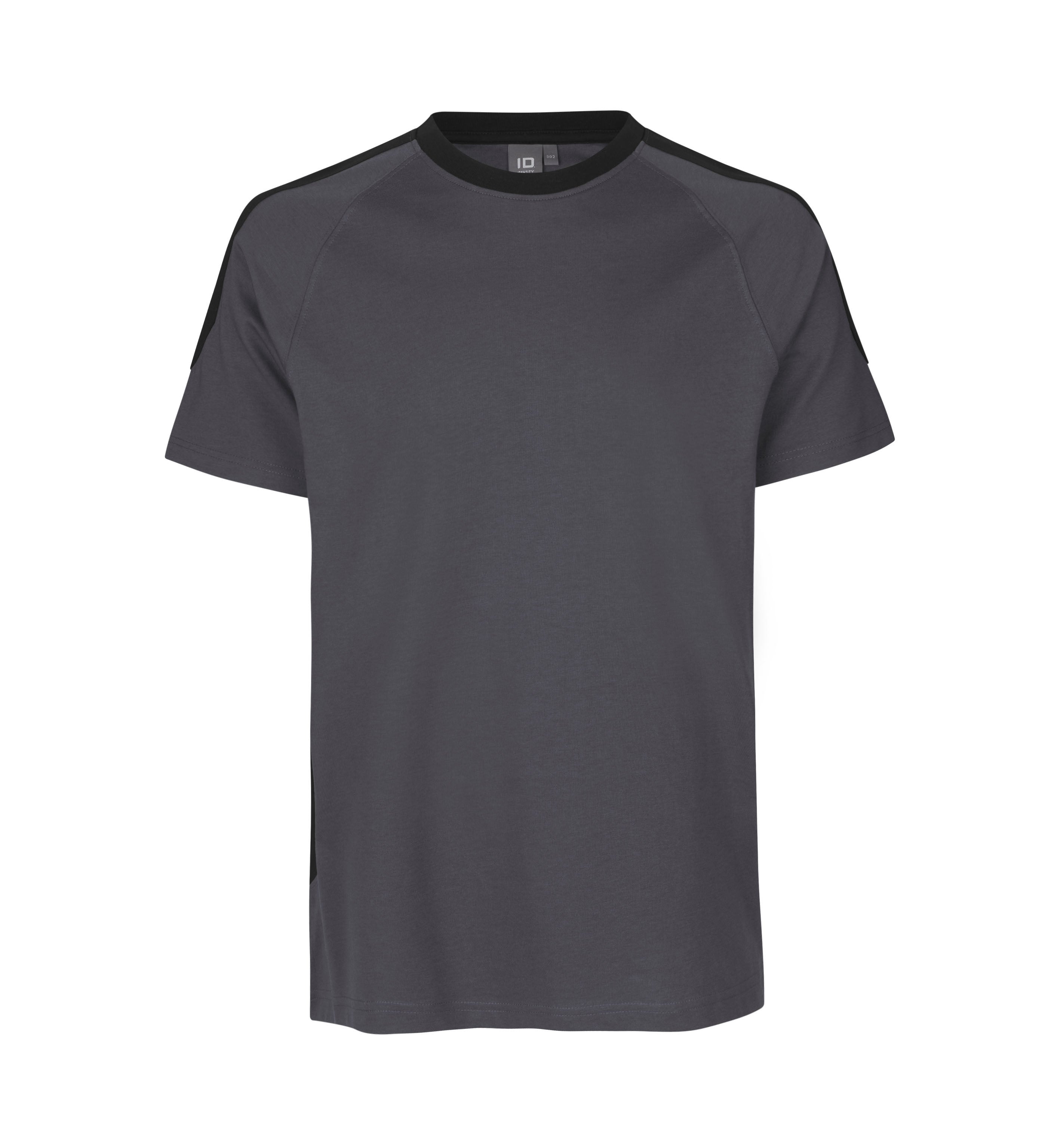 ID 0302 PRO Wear T-shirt | kontrast produktbillede med tryk