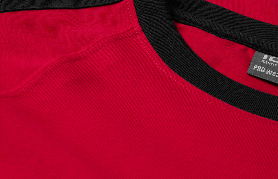 ID 0302 PRO Wear T-shirt | kontrast detalje med logo