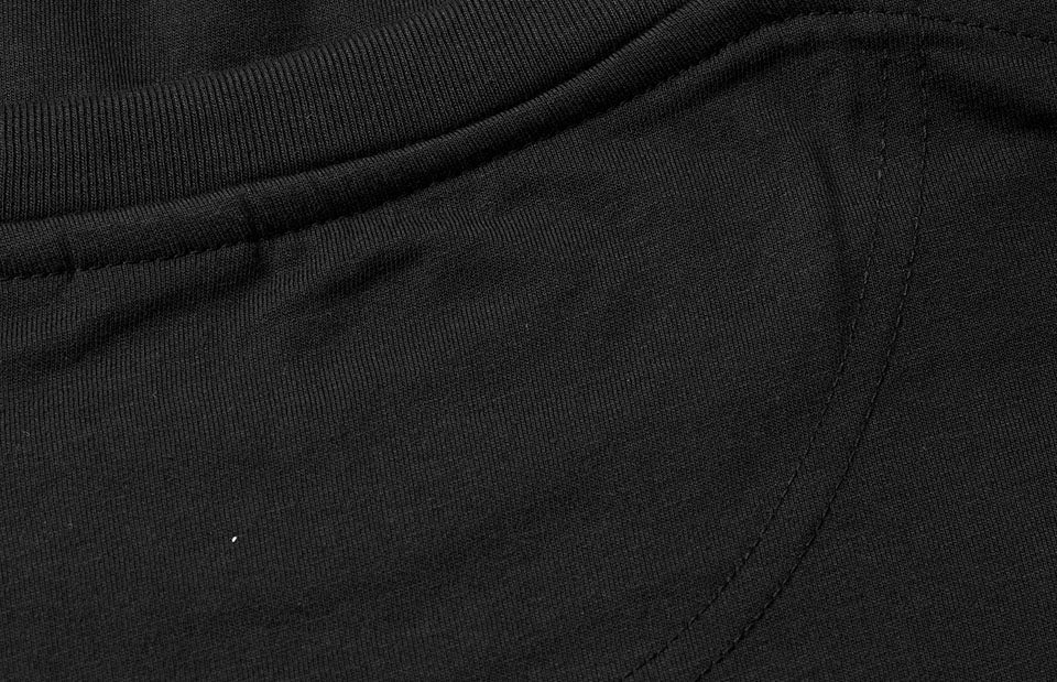 ID 0310 PRO Wear T-shirt | light nærbillede til broderi
