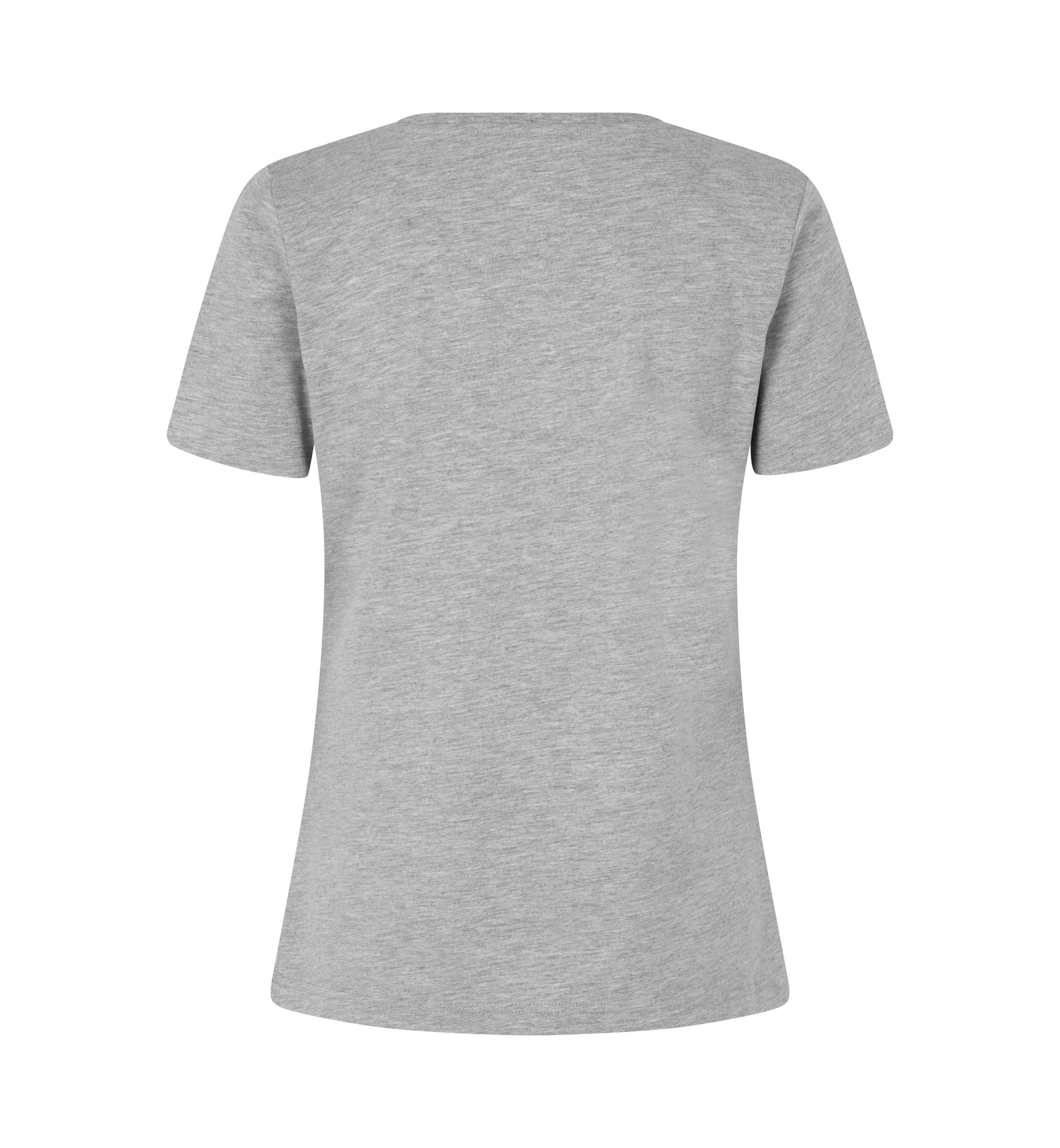 ID 0317 PRO Wear T-shirt | light | dame nærbillede med logo
