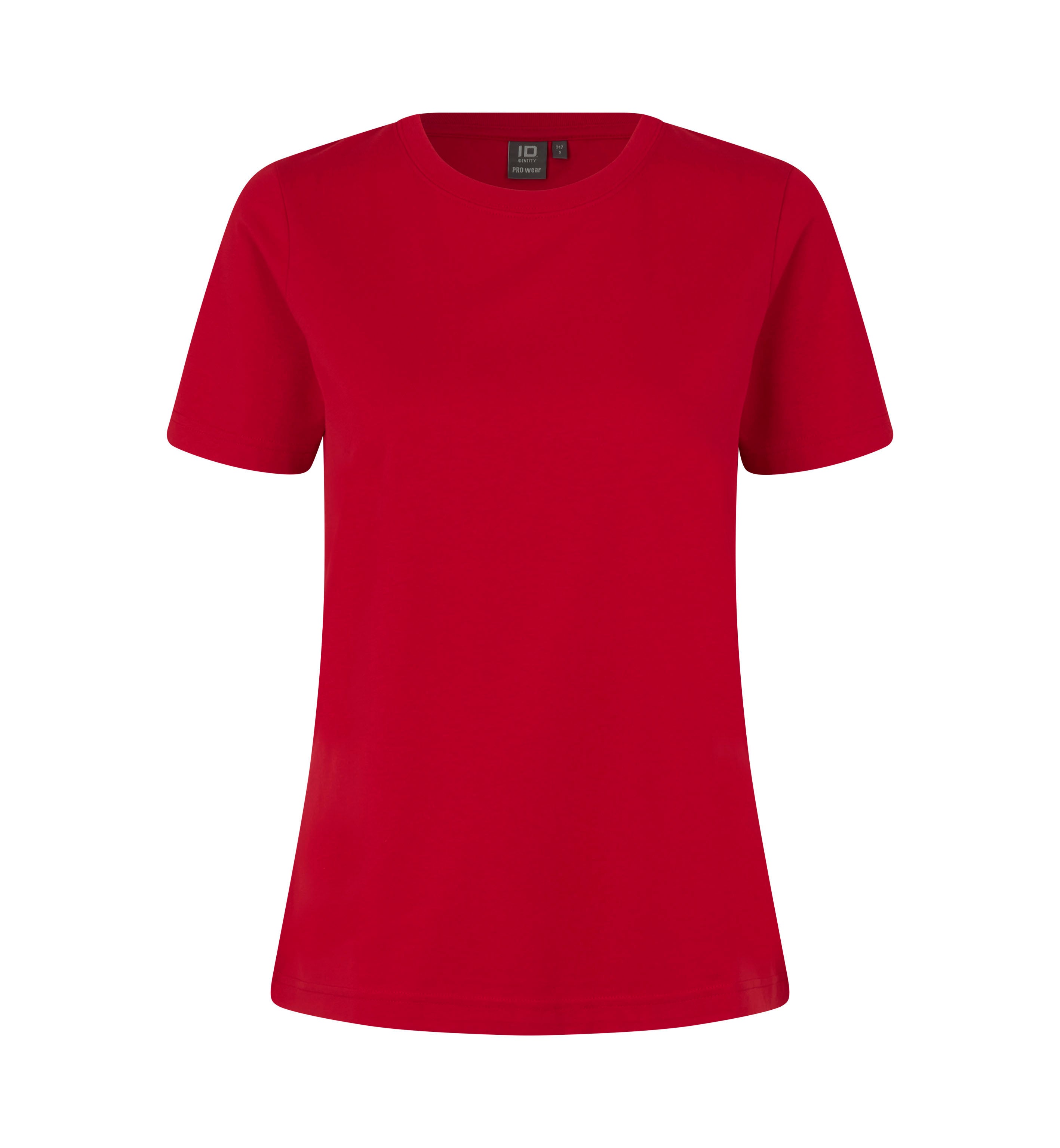 ID 0317 PRO Wear T-shirt | light | dame produktfoto med firmalogo