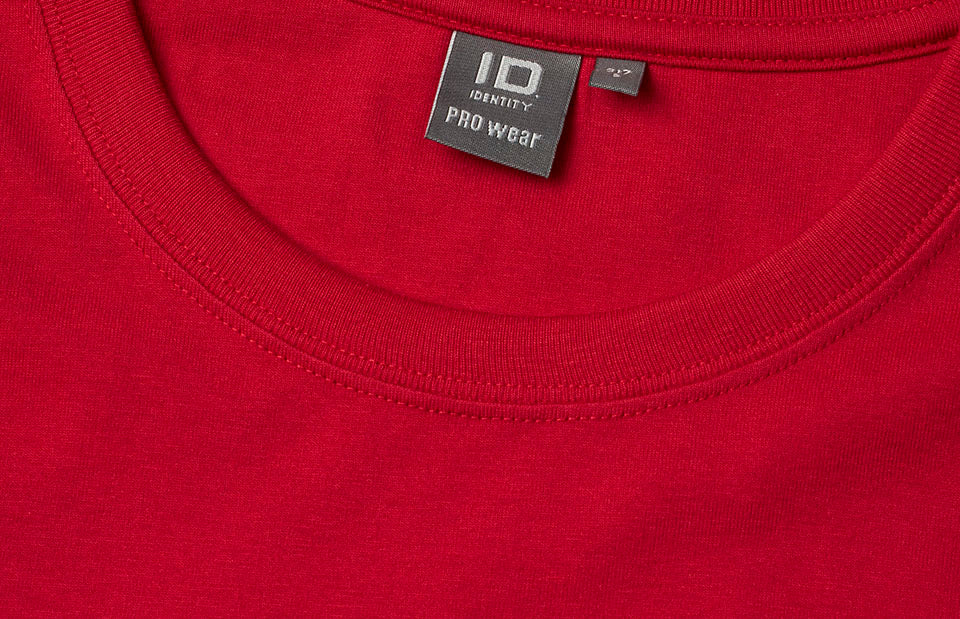 ID 0317 PRO Wear T-shirt | light | dame nærbillede til broderi
