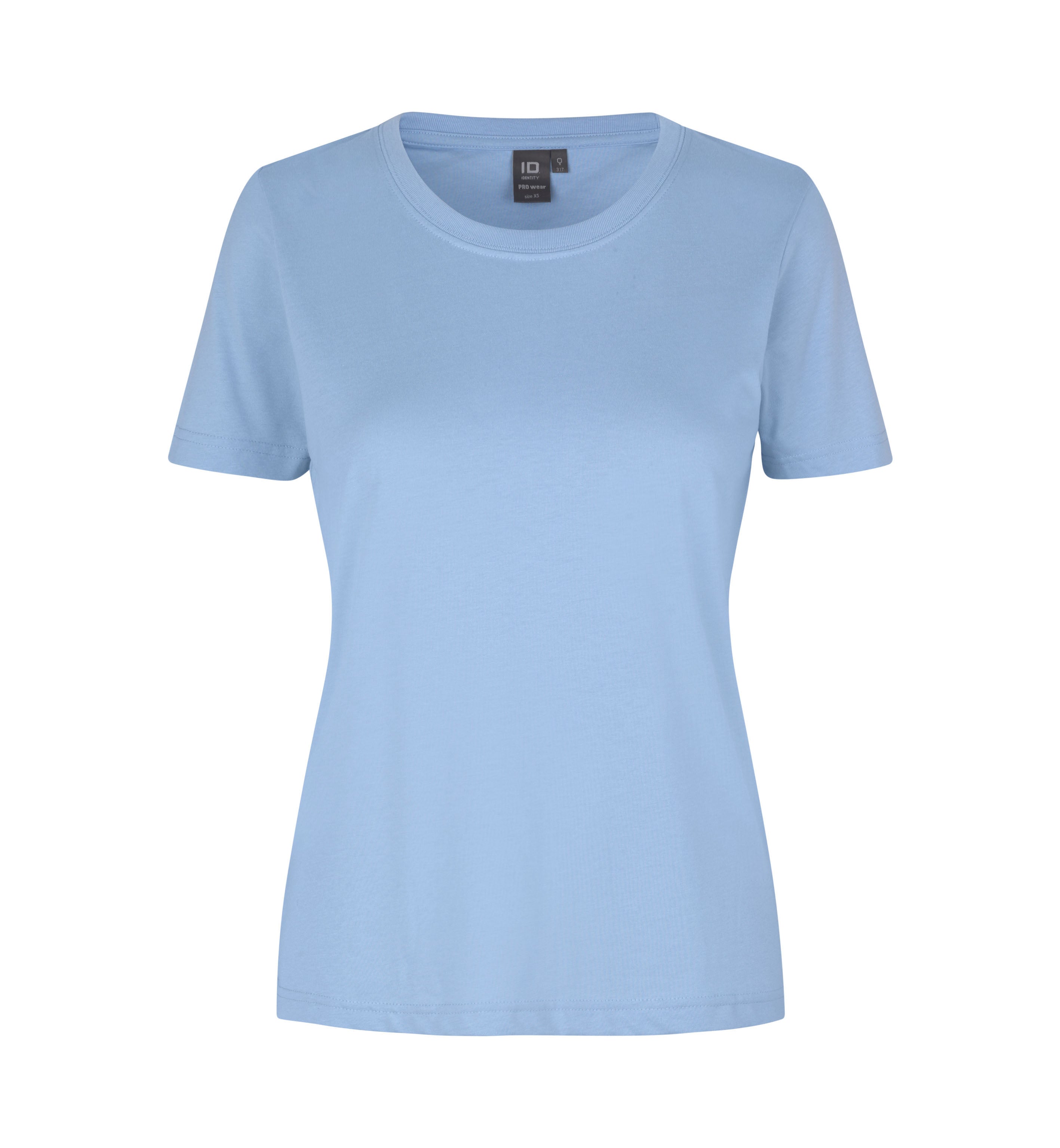 ID 0317 PRO Wear T-shirt | light | dame produktfoto med tryk