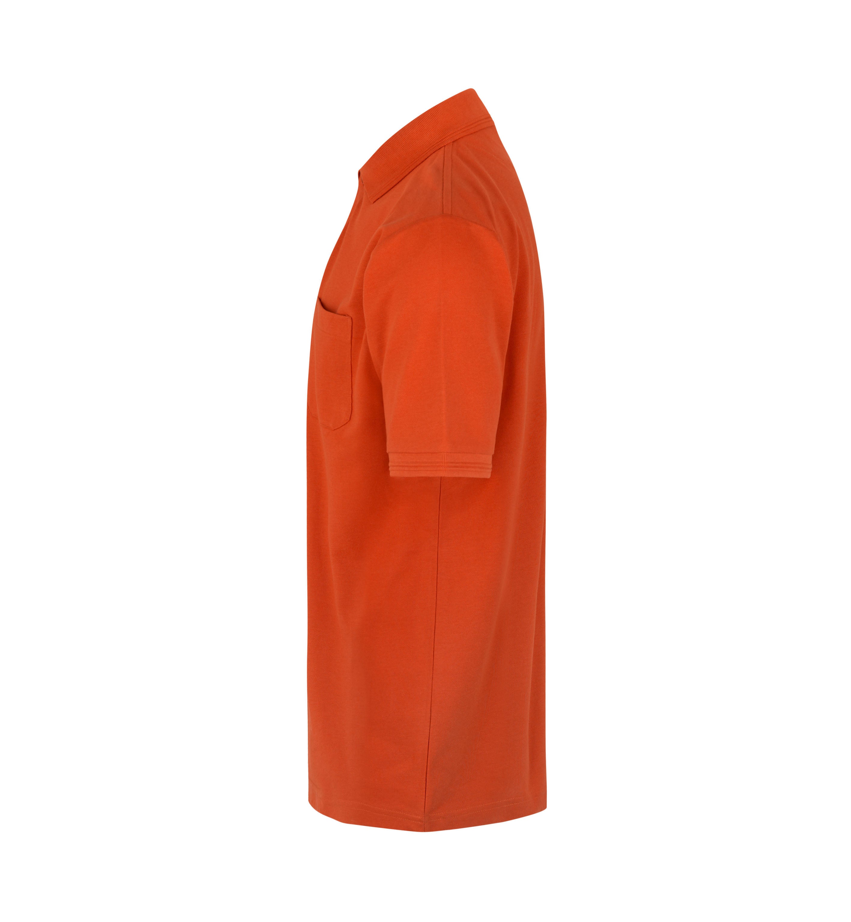 ID 0320 PRO Wear poloshirt | lomme nærbillede med firmalogo