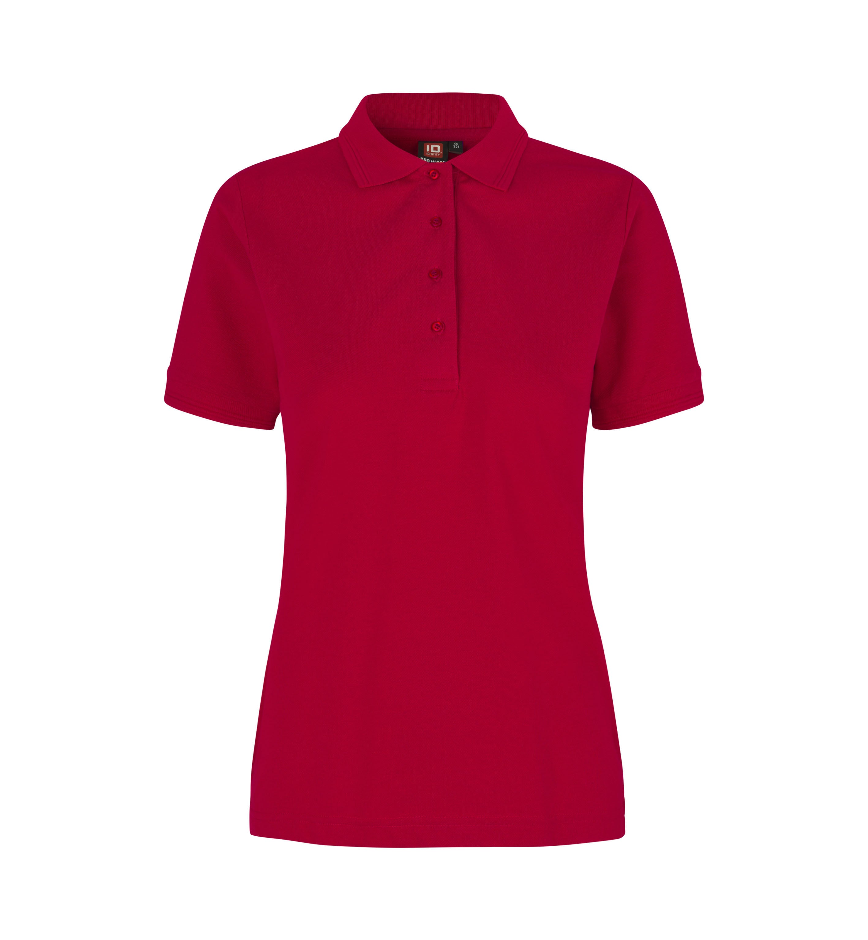 ID 0321 PRO Wear poloshirt | dame produktbillede med firmalogo