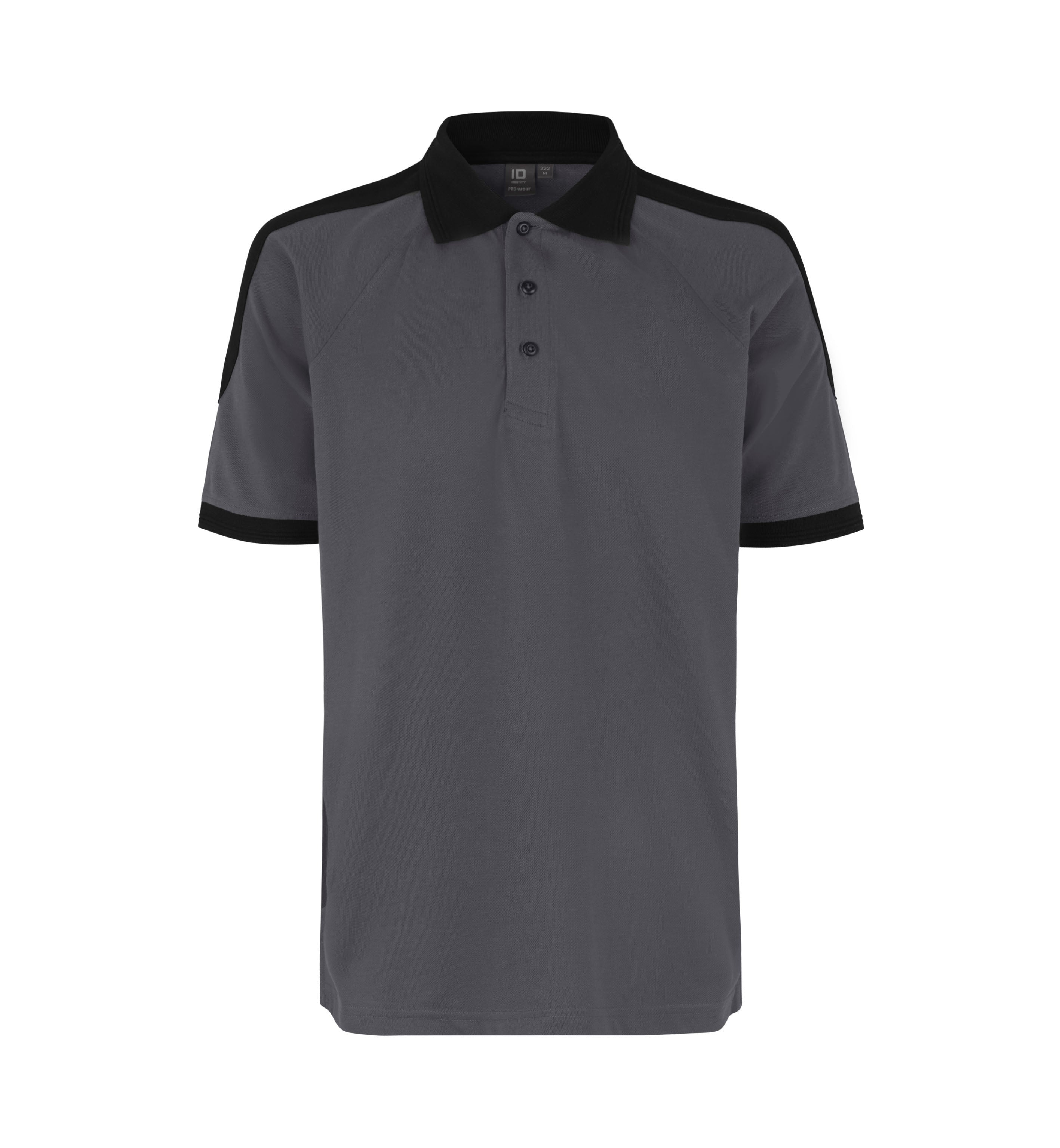 ID 0322 PRO Wear poloshirt | kontrast materiale med firmalogo
