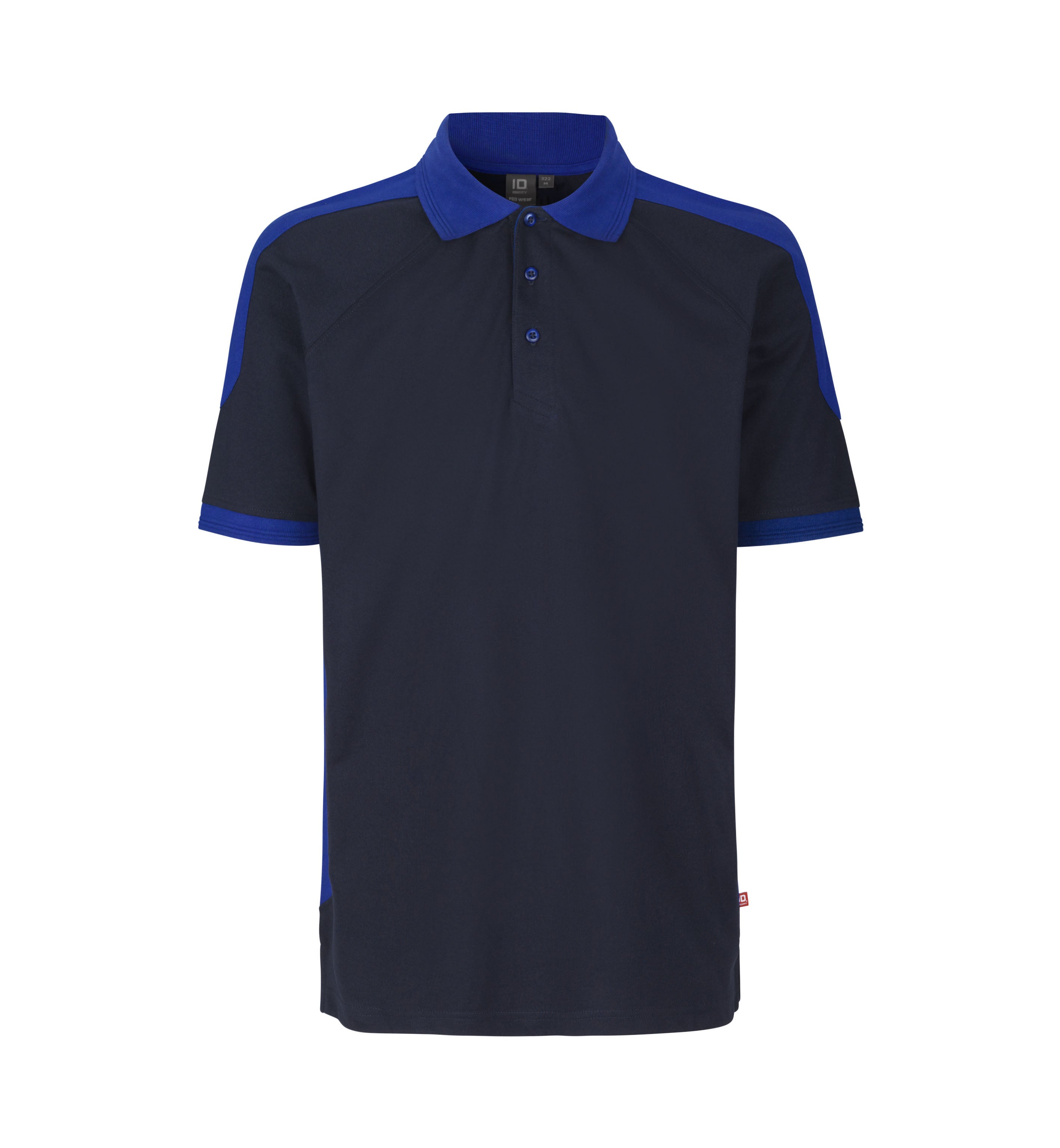 ID 0322 PRO Wear poloshirt | kontrast detalje med tryk
