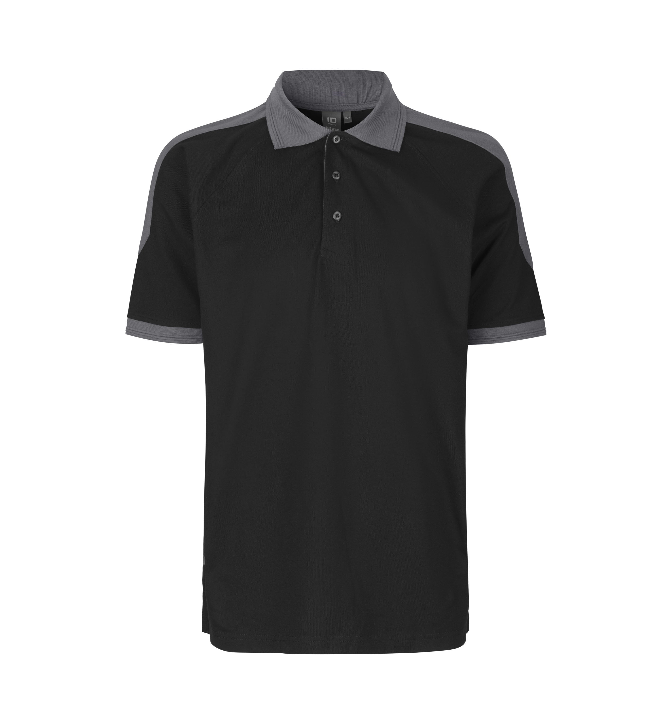 ID 0322 PRO Wear poloshirt | kontrast produktfoto med tryk