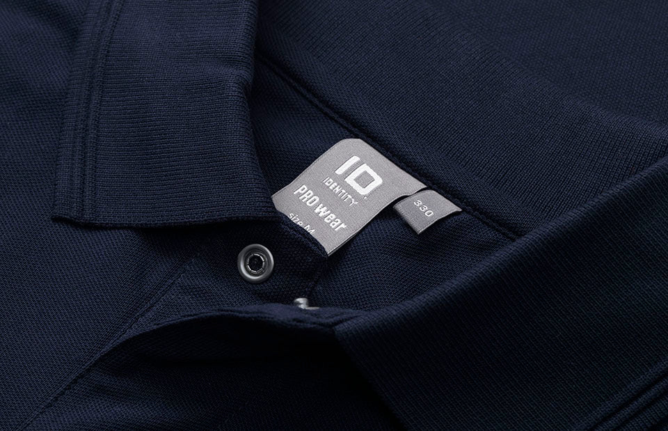 ID 0330 PRO Wear poloshirt | trykknap materiale med logo
