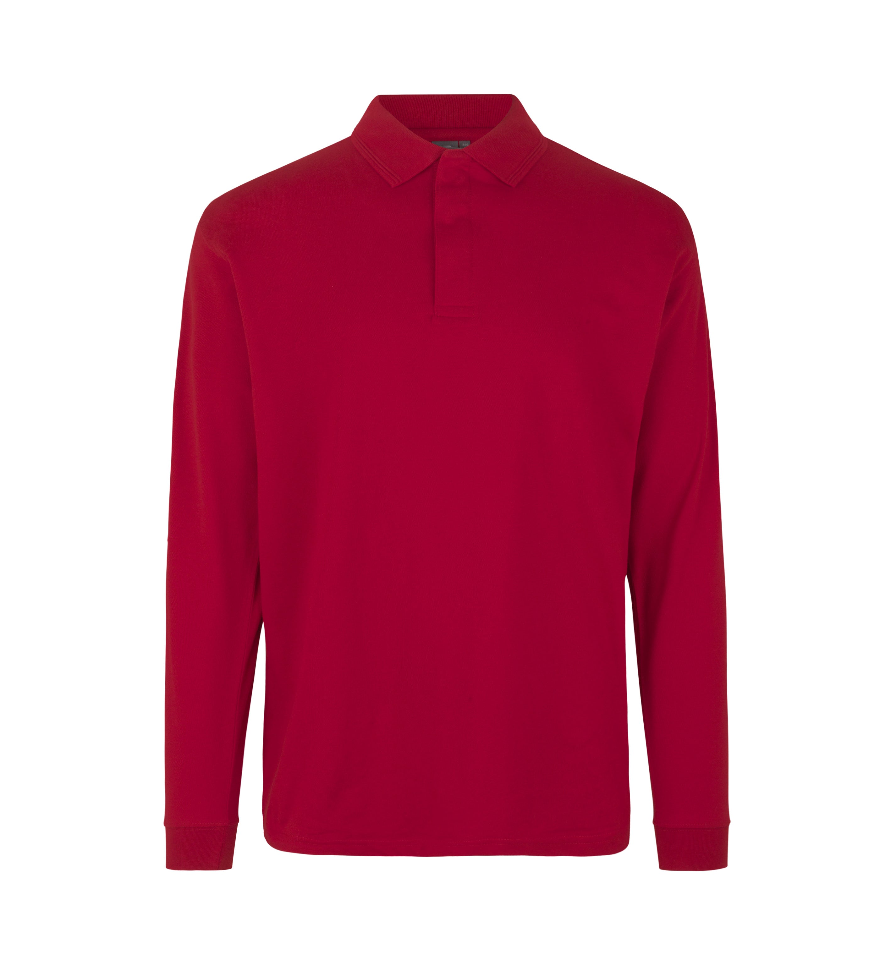 ID 0336 PRO Wear l/æ poloshirt | trykknap detalje med firmalogo
