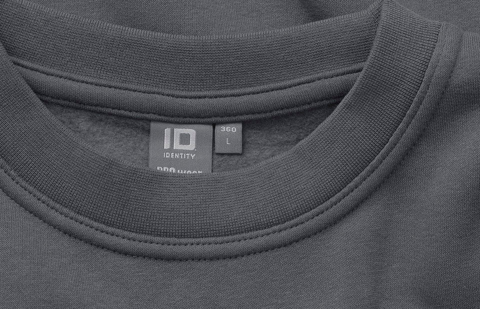 ID 0360 PRO Wear sweatshirt | klassisk produktfoto til broderi