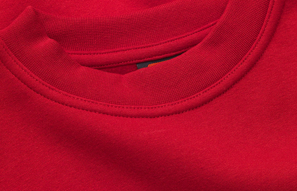 ID 0360 PRO Wear sweatshirt | klassisk nærbillede til broderi