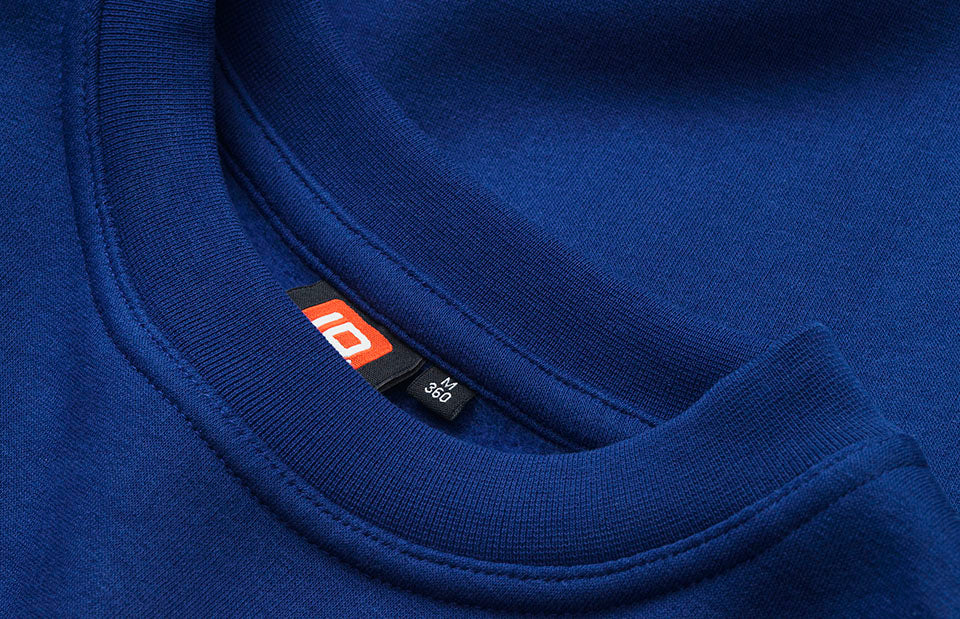 ID 0360 PRO Wear sweatshirt | klassisk materiale til broderi