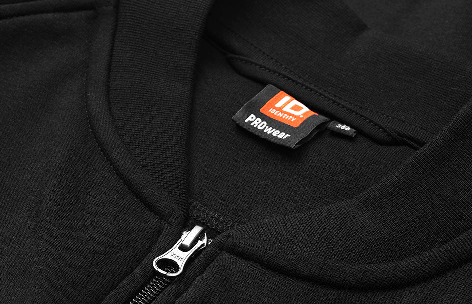 ID 0366 PRO Wear cardigan | sweat nærbillede med logo