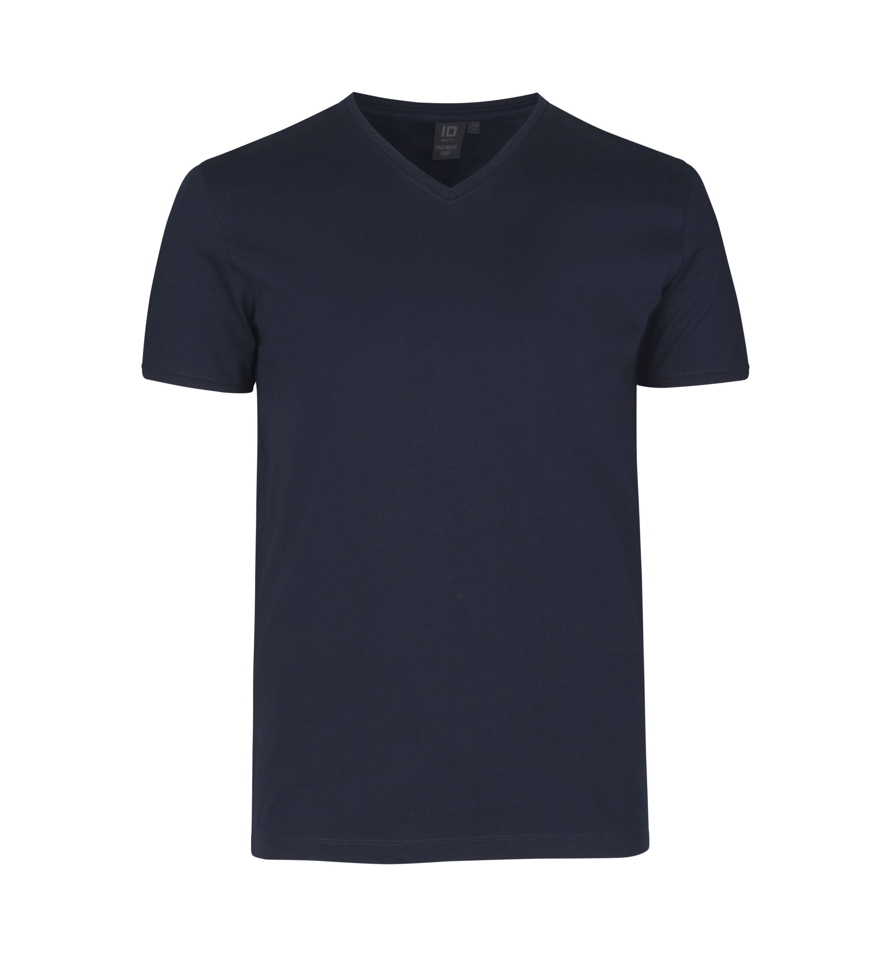 ID 0372 PRO Wear CARE T-shirt | v-hals detalje med tryk