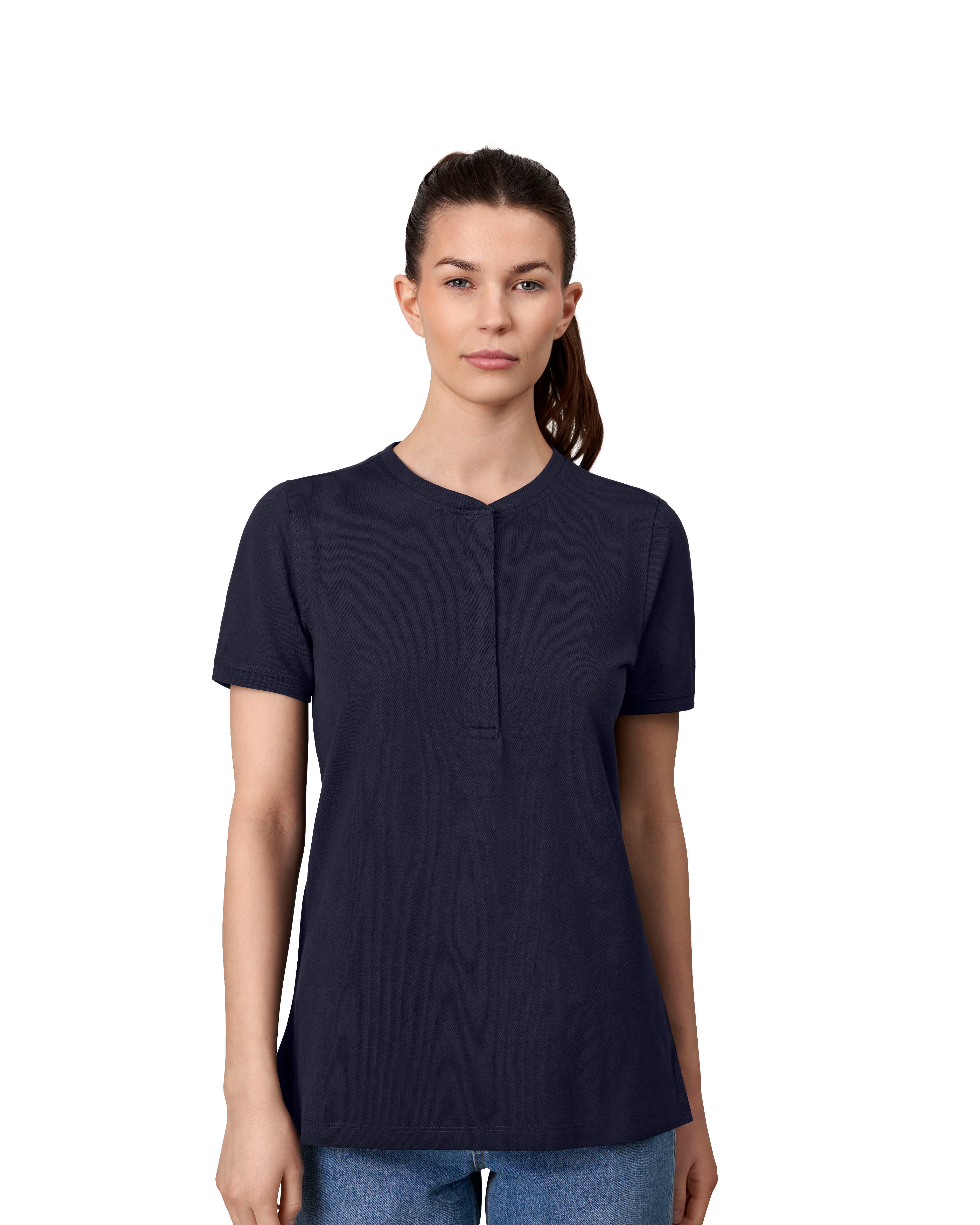 ID 0375 PRO Wear CARE poloshirt | dame nærbillede med firmalogo