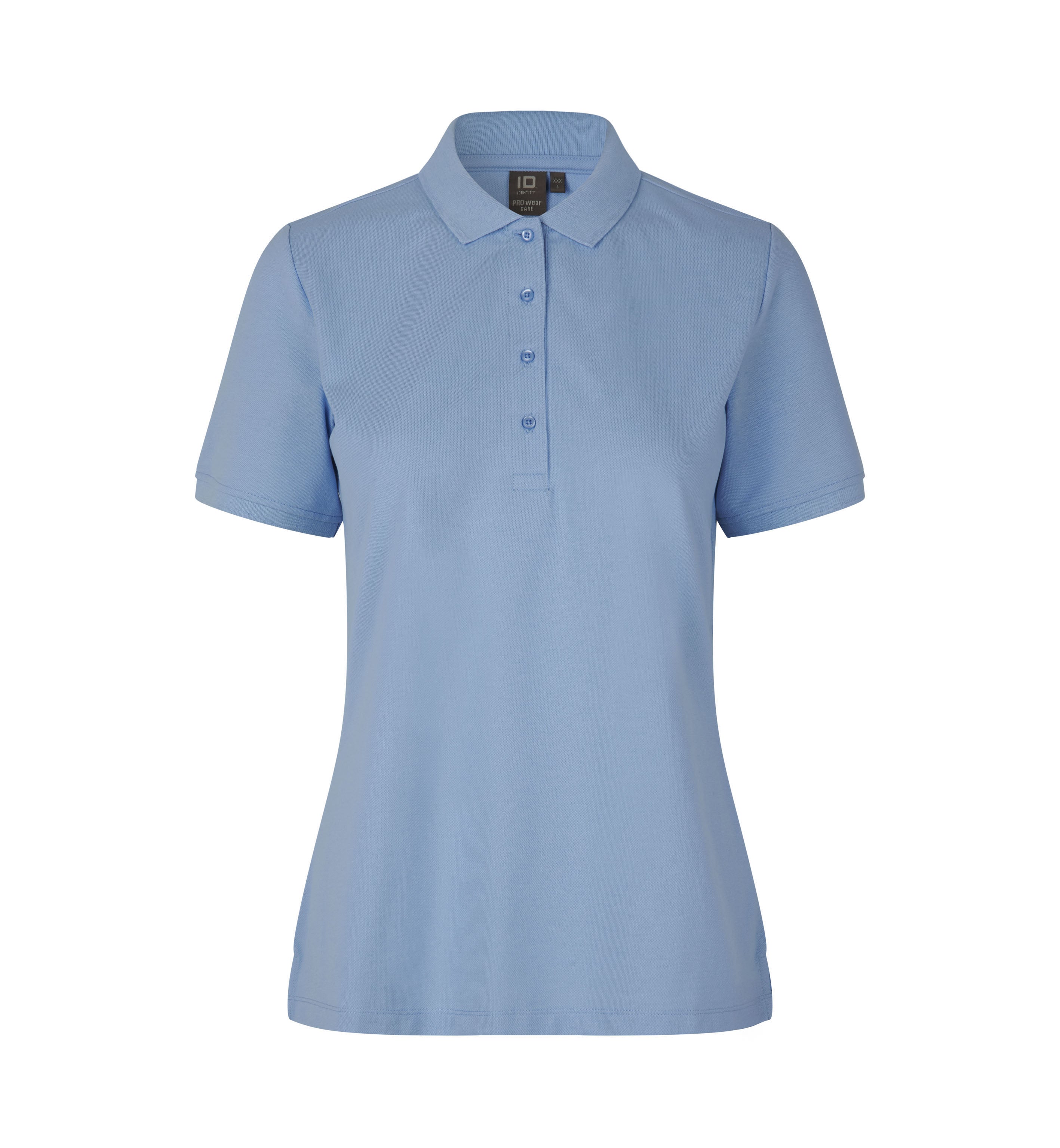 ID 0377 PRO Wear CARE poloshirt | klassisk | dame produktfoto med firmalogo