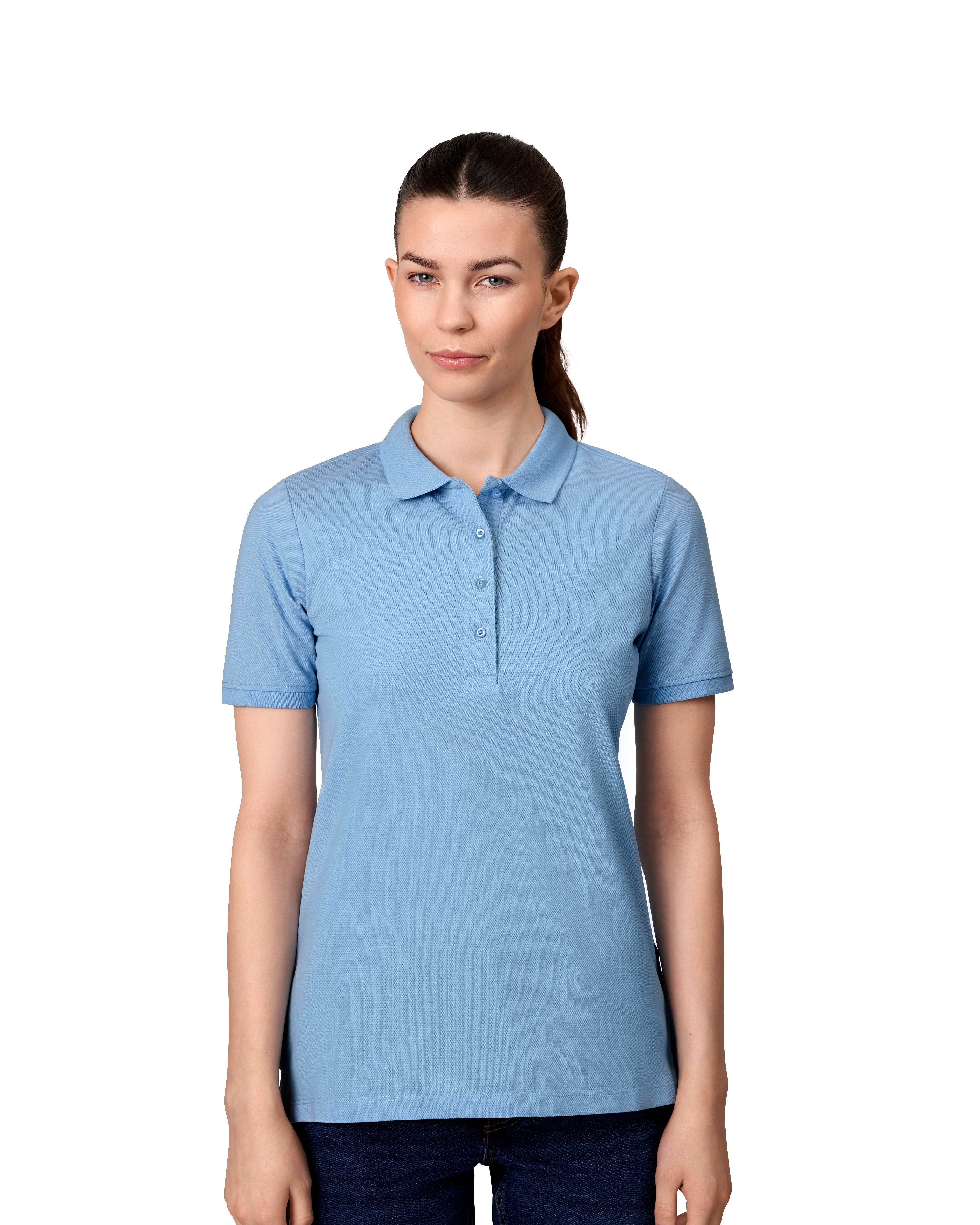 ID 0377 PRO Wear CARE poloshirt | klassisk | dame produktbillede med firmalogo