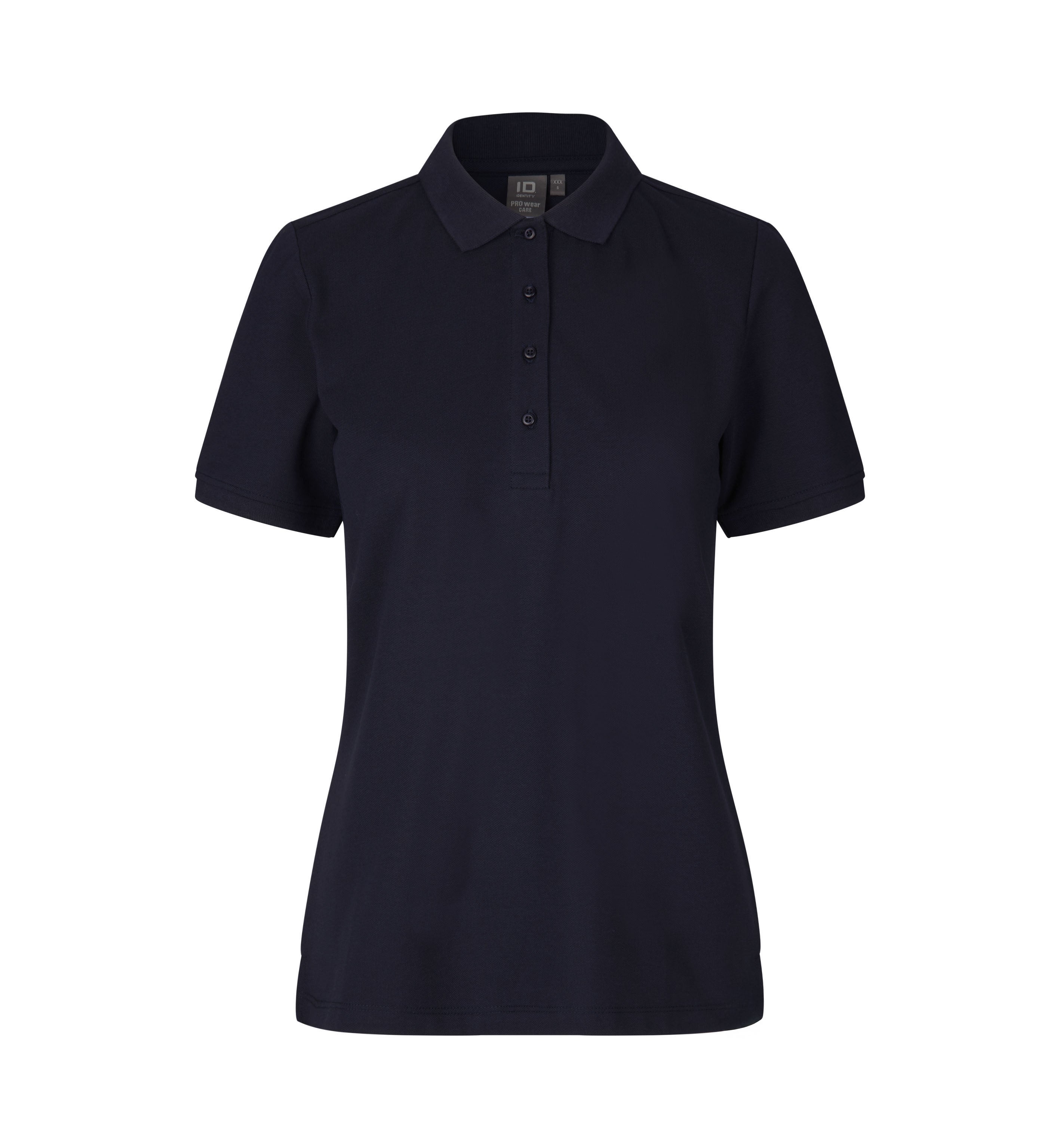 ID 0377 PRO Wear CARE poloshirt | klassisk | dame detalje med tryk