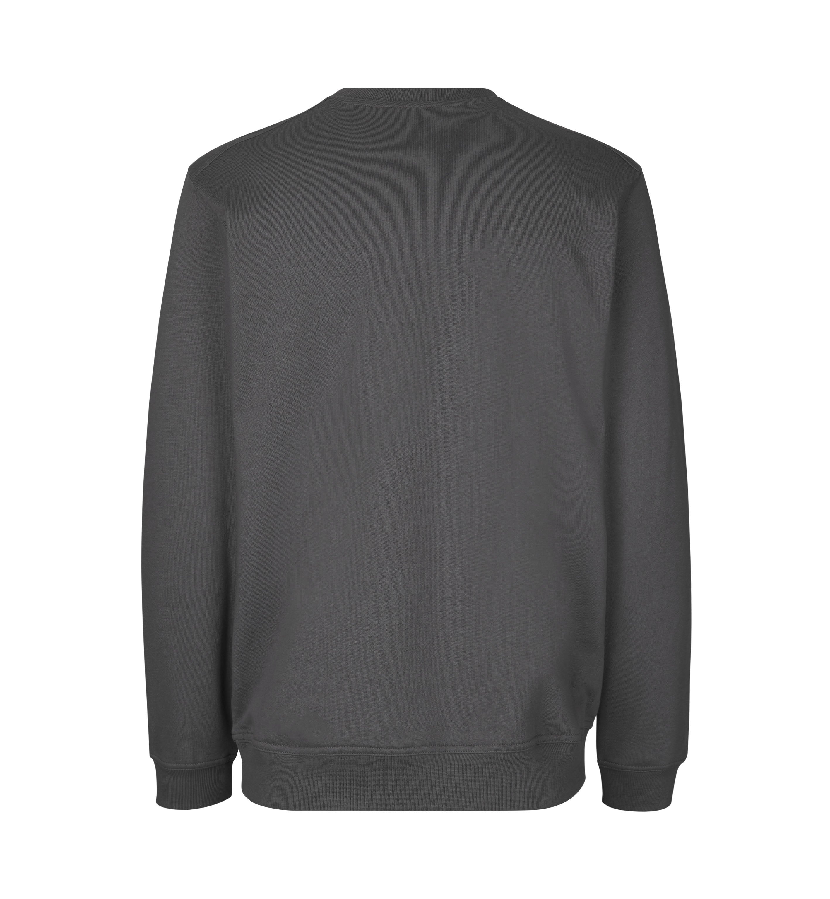 ID 0380 PRO Wear CARE sweatshirt | ubørstet nærbillede med logo