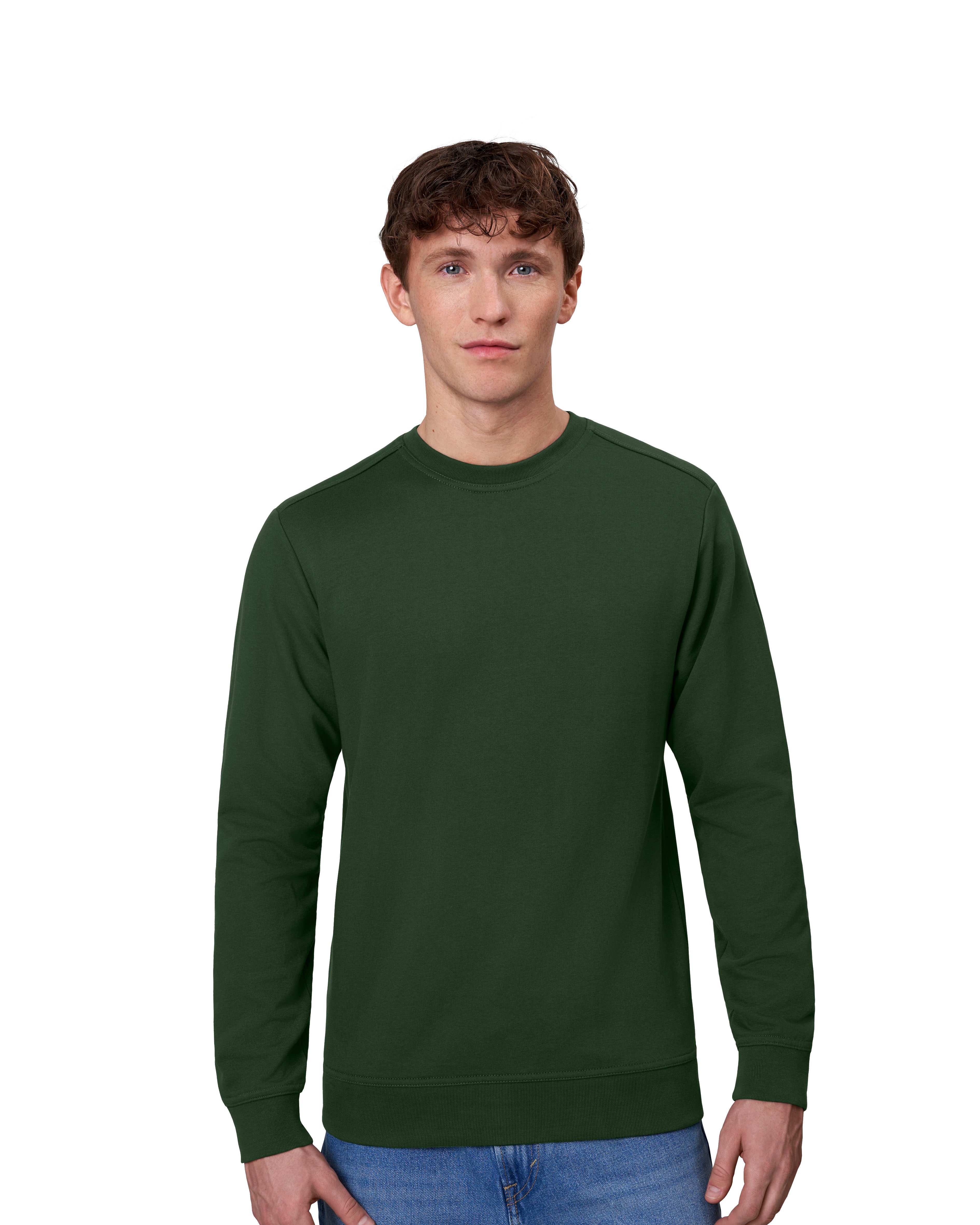 ID 0380 PRO Wear CARE sweatshirt | ubørstet produktfoto med firmalogo