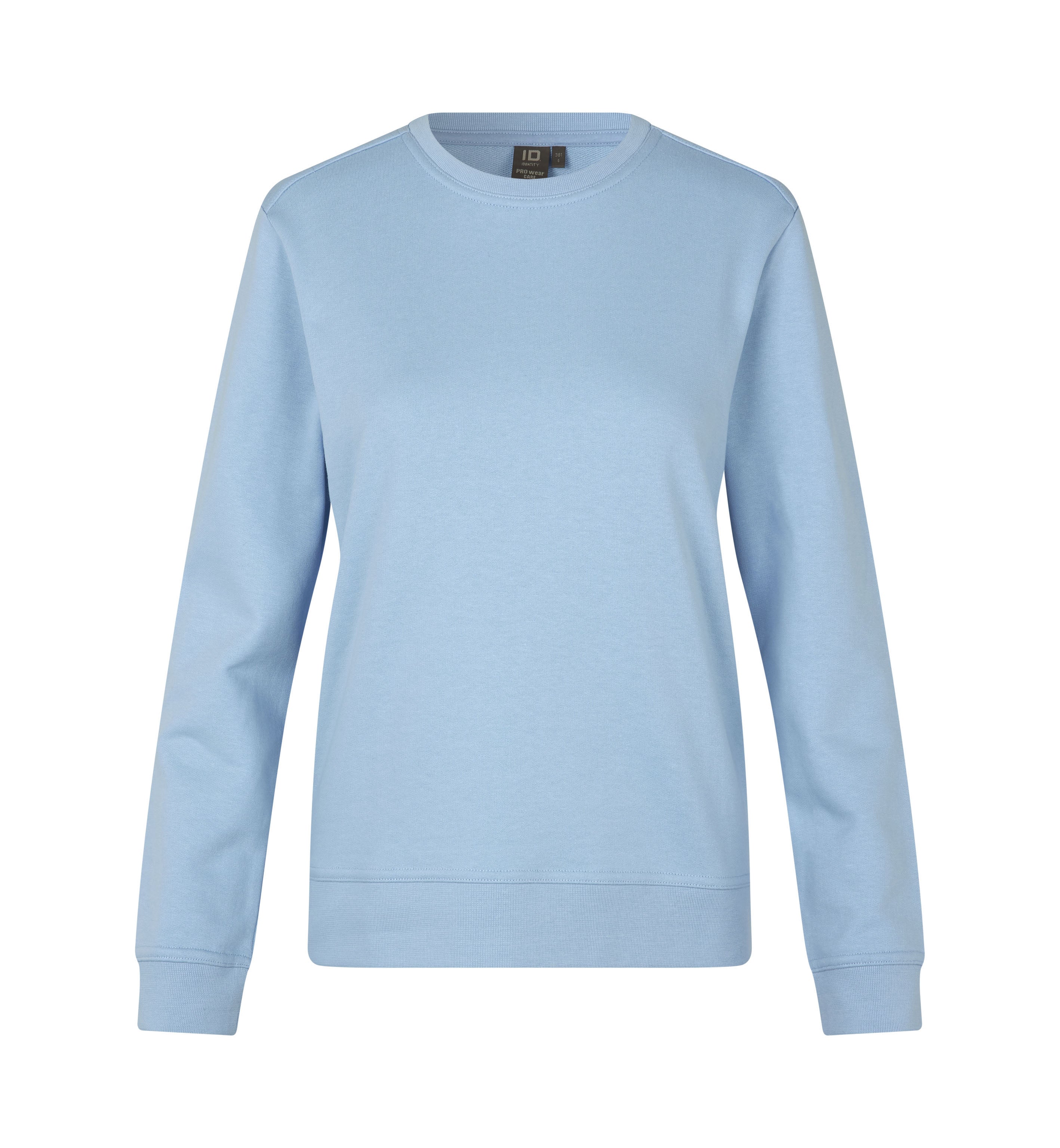 ID 0381 PRO Wear CARE sweatshirt | ubørstet | dame materiale med tryk