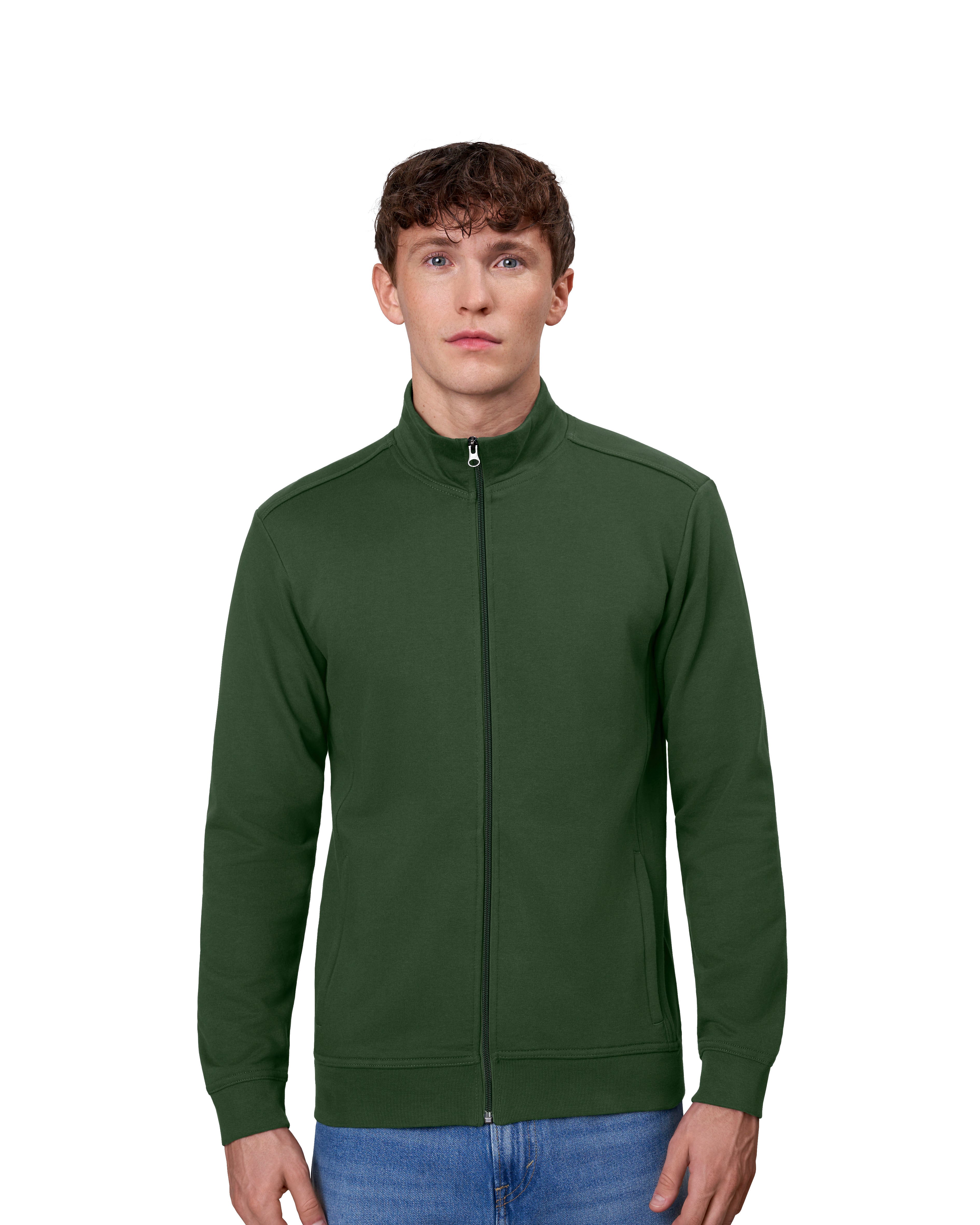ID 0382 PRO Wear CARE cardigan | ubørstet produktfoto med firmalogo