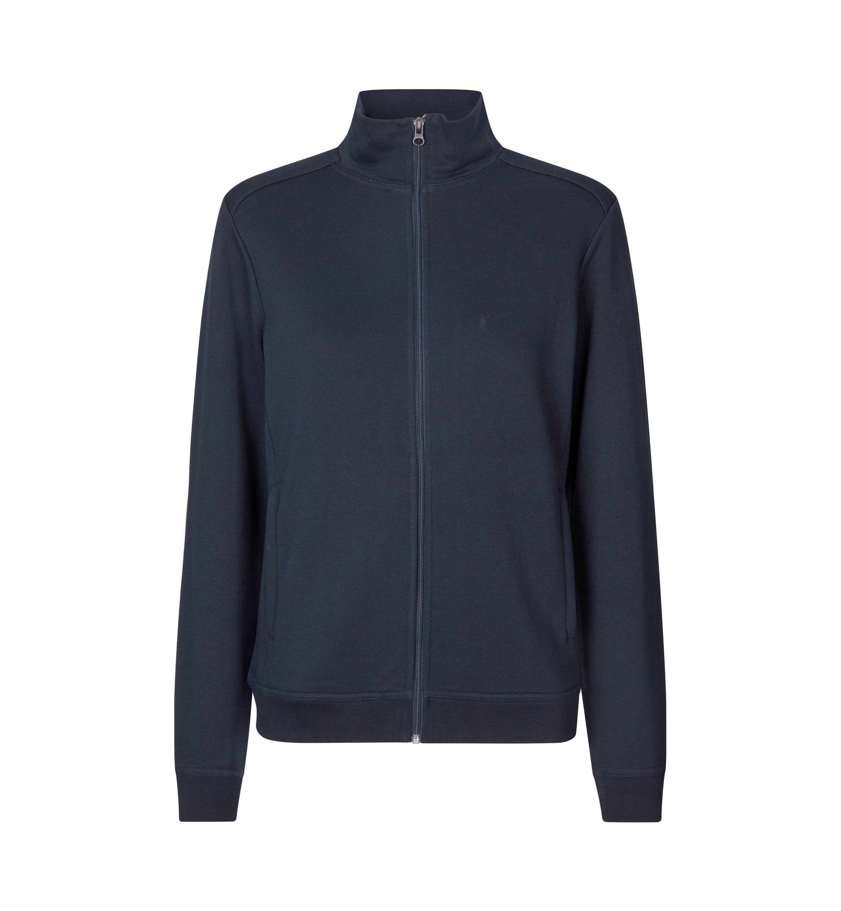 ID 0383 PRO Wear CARE cardigan | ubørstet | dame produktbillede med firmalogo