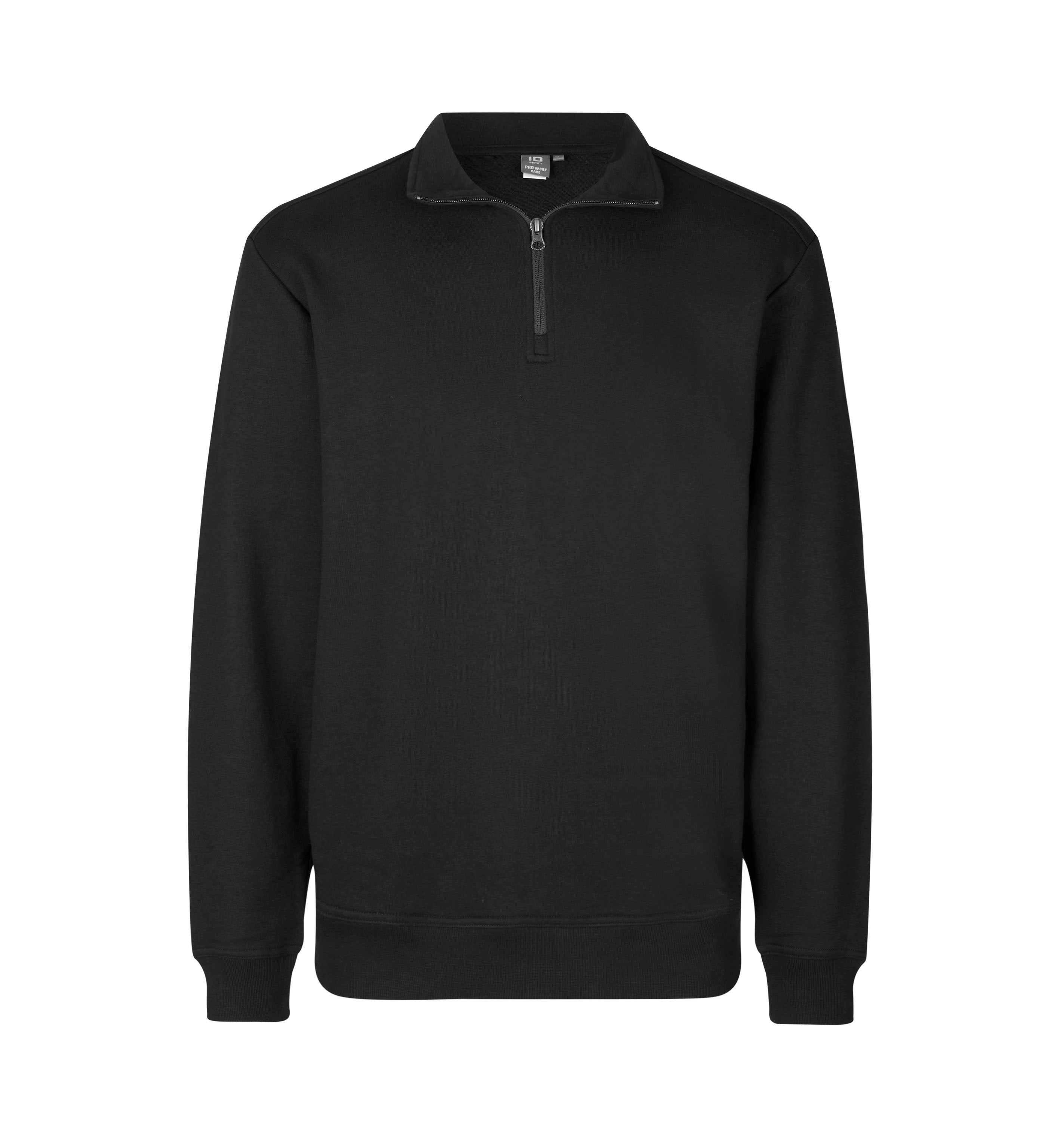 ID 0384 PRO Wear CARE sweat| ubørstet | ¼ zip materiale med firmalogo