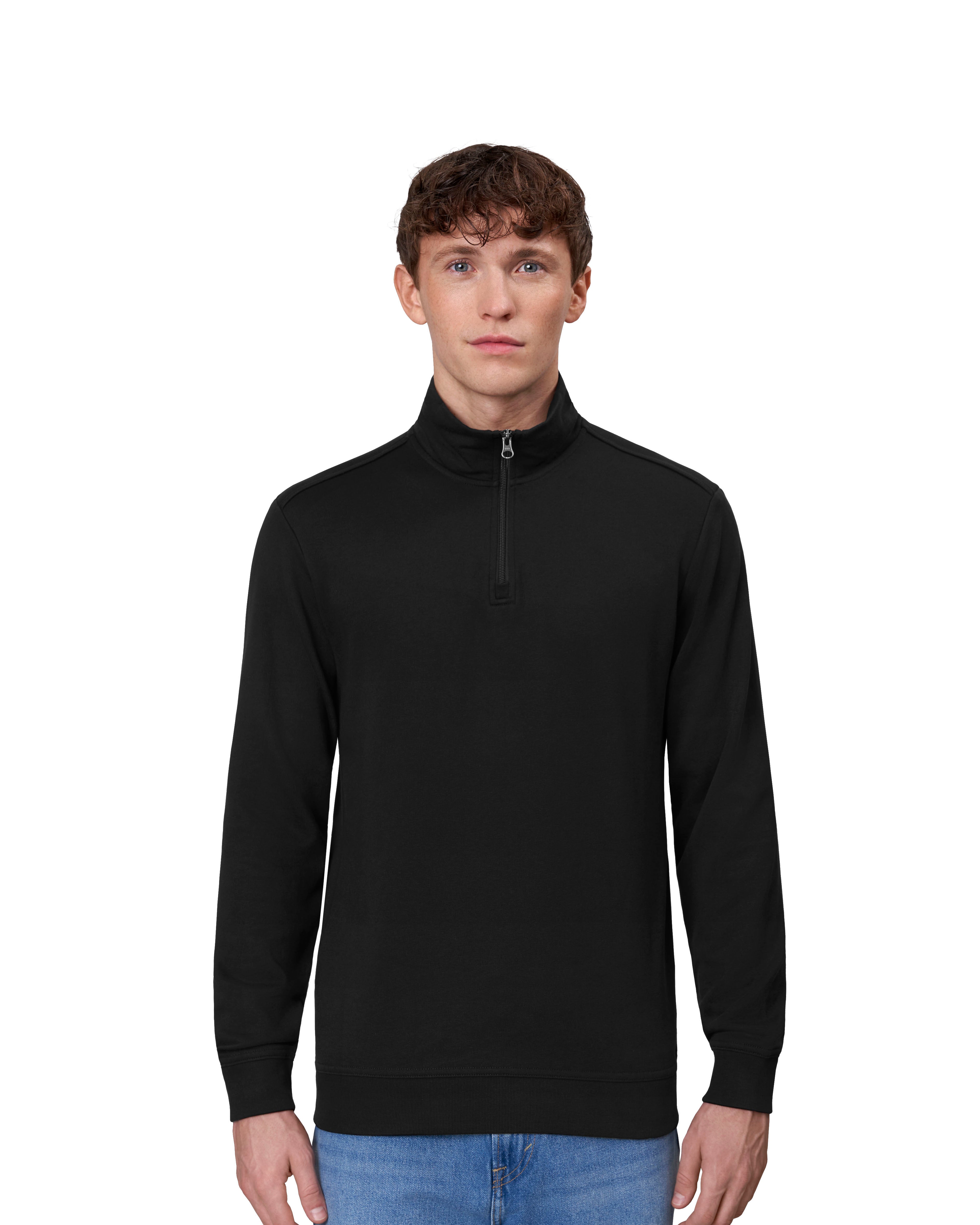 ID 0384 PRO Wear CARE sweat| ubørstet | ¼ zip detalje med firmalogo