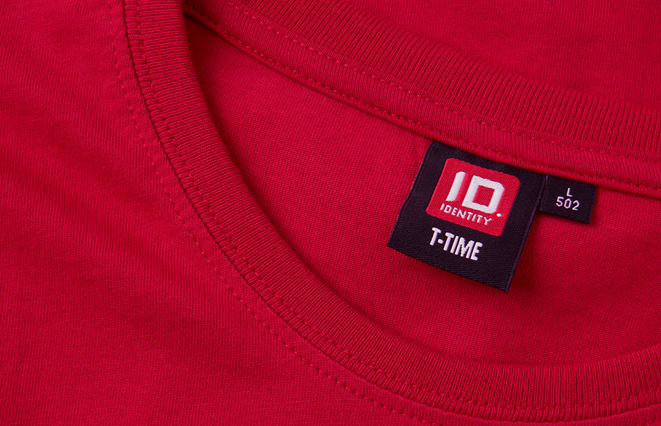 ID 0502 T-TIME® T-shirt | tight produktfoto til broderi