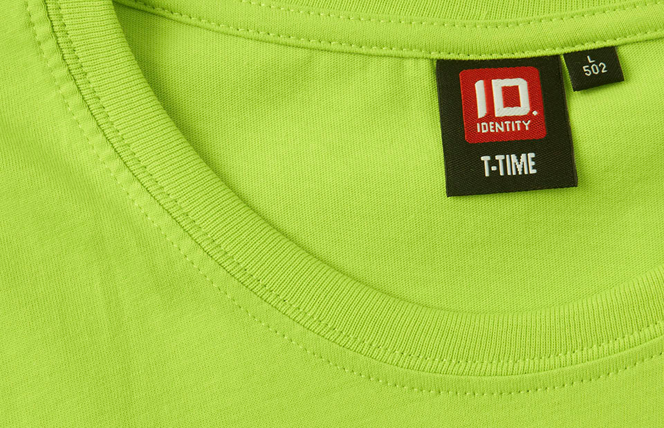 ID 0502 T-TIME® T-shirt | tight produktbillede til broderi