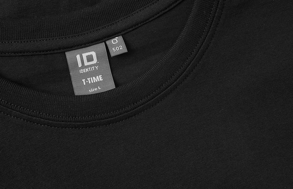ID 0502 T-TIME® T-shirt | tight materiale med logo