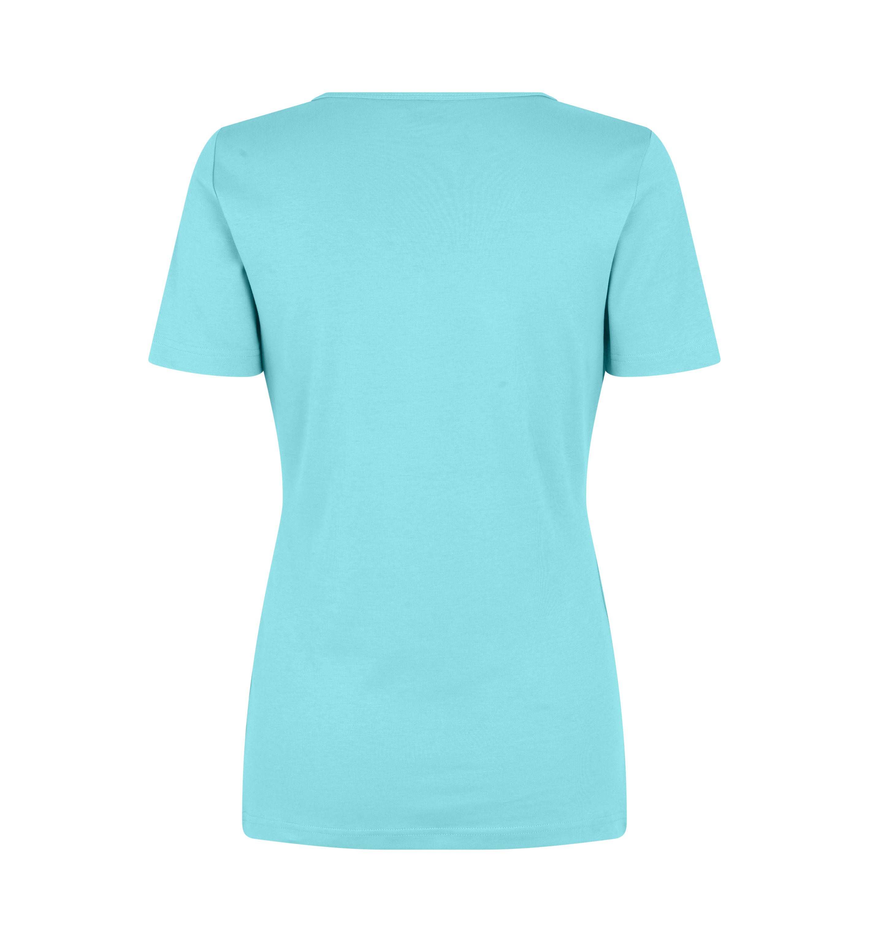 ID 0506 Interlock T-shirt | v-hals | dame detalje til broderi