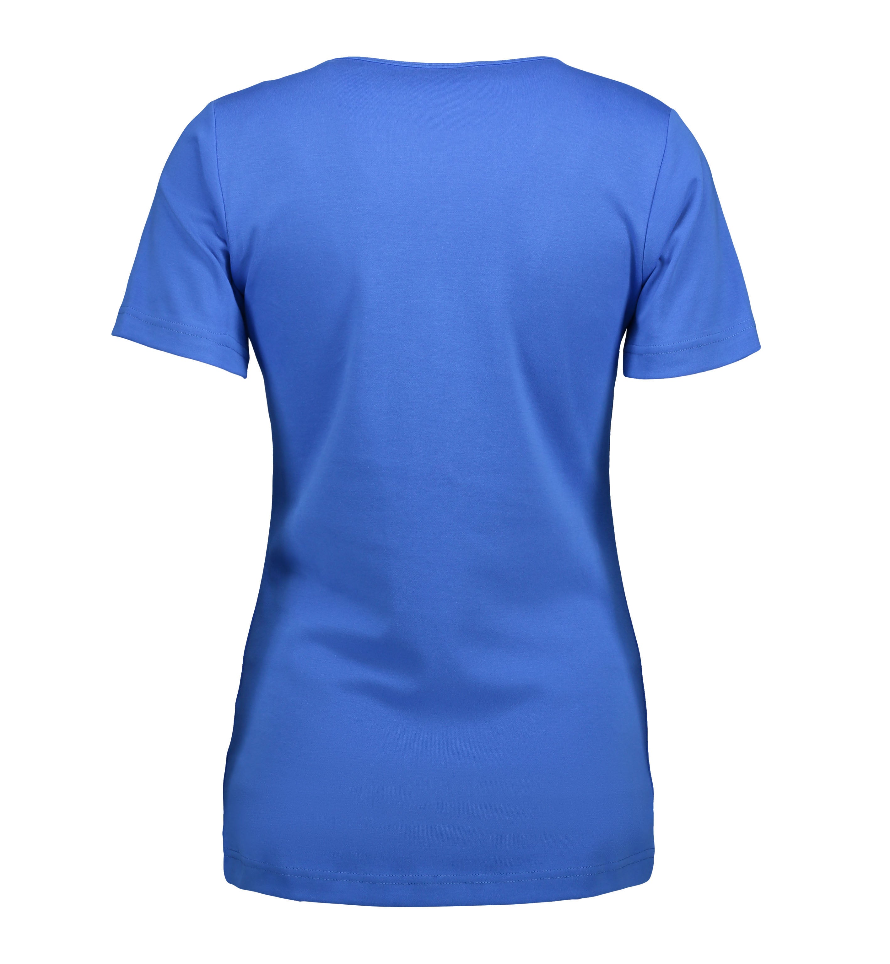 ID 0506 Interlock T-shirt | v-hals | dame detalje til broderi