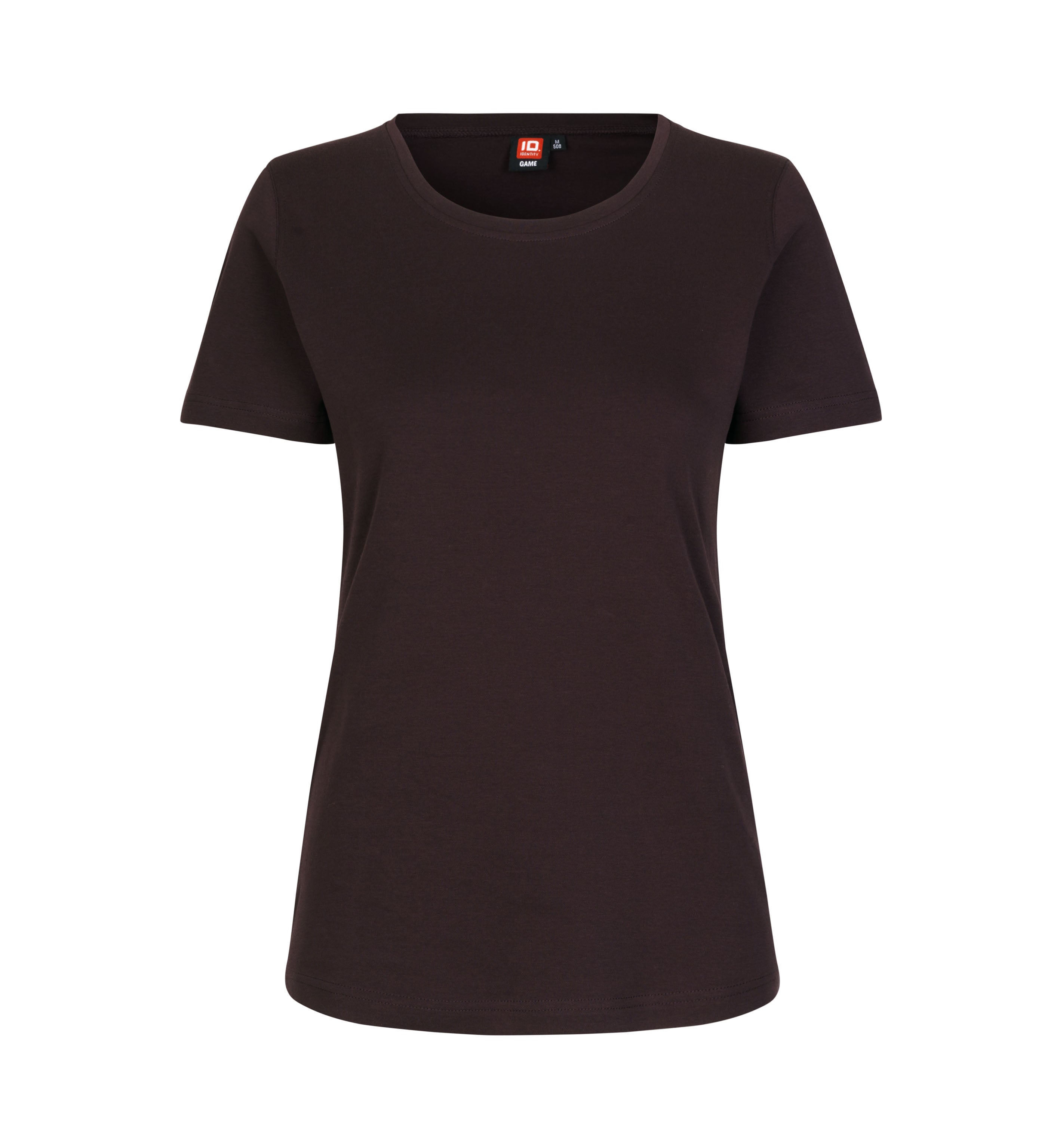 ID 0508 Interlock T-shirt | dame detalje med firmalogo