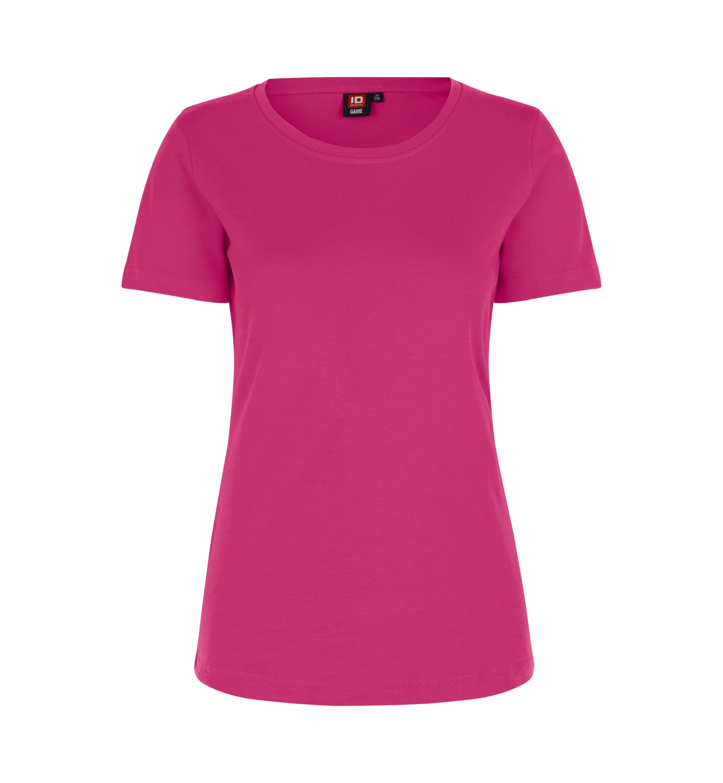 ID 0508 Interlock T-shirt | dame produktfoto med firmalogo
