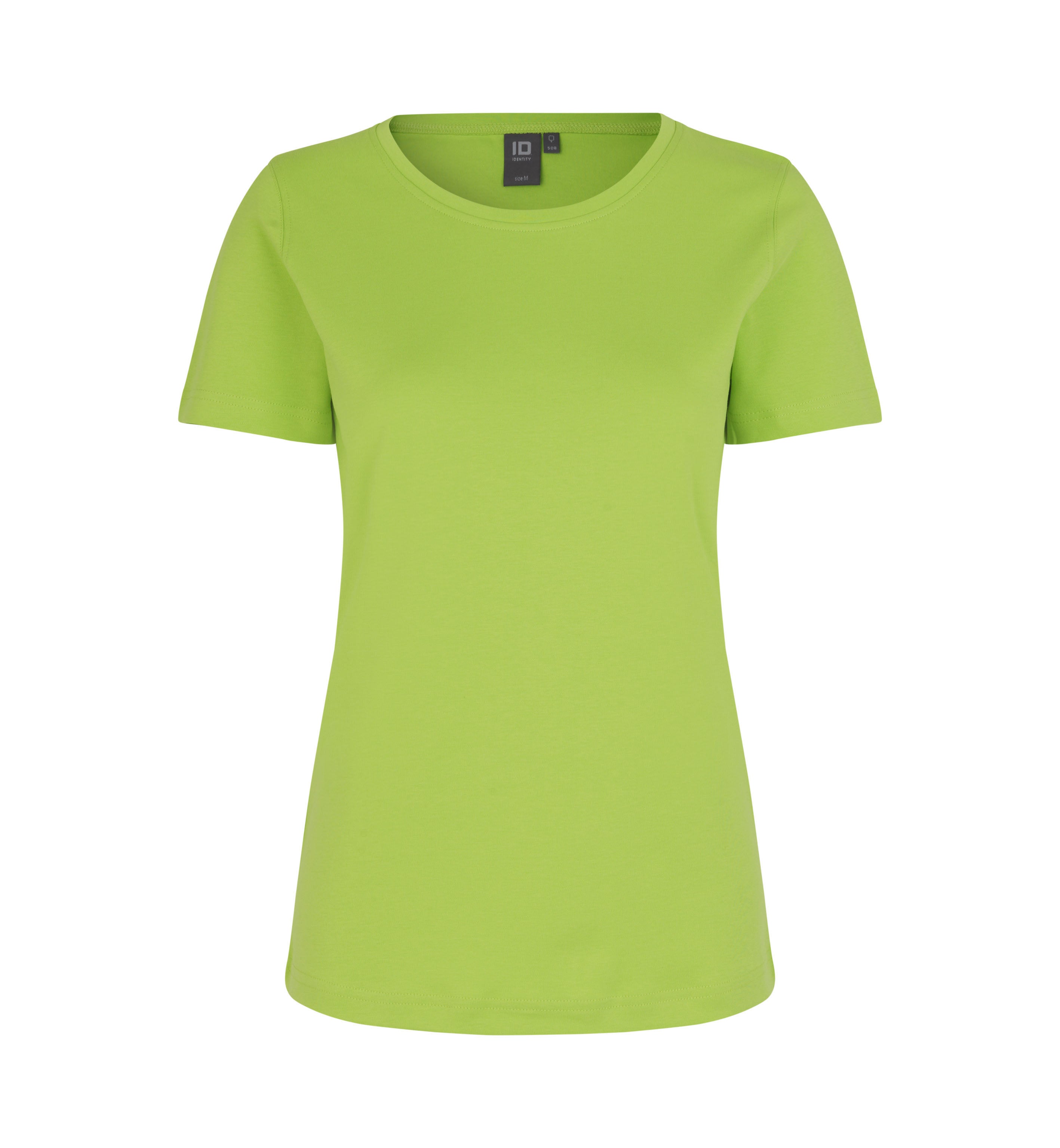 ID 0508 Interlock T-shirt | dame produktfoto med tryk