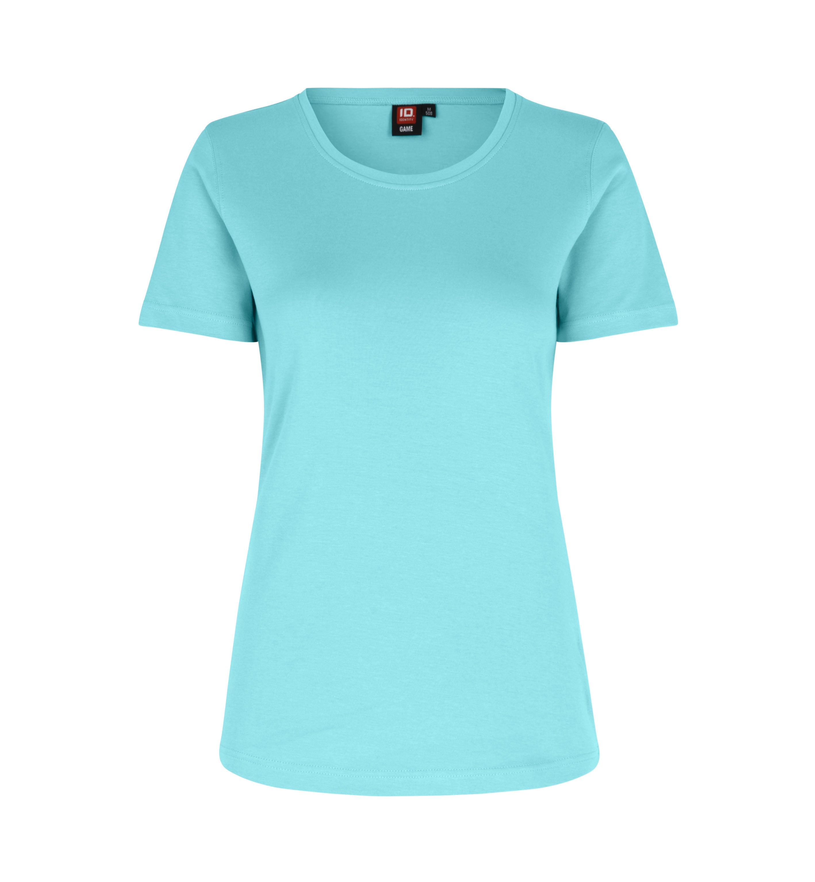ID 0508 Interlock T-shirt | dame produktbillede med tryk