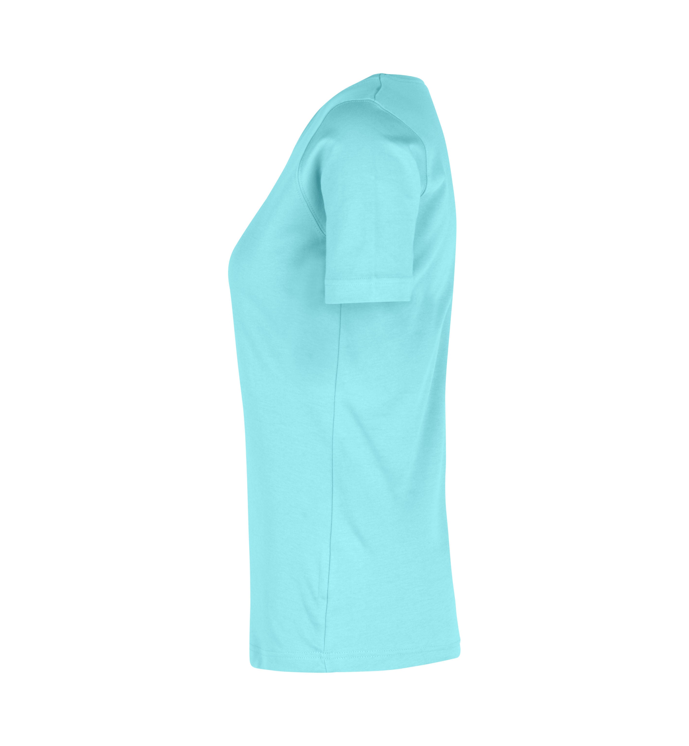 ID 0508 Interlock T-shirt | dame detalje med firmalogo