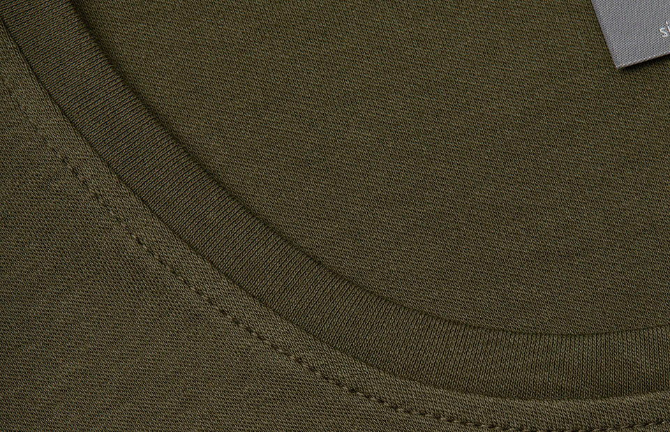 ID 0508 Interlock T-shirt | dame detalje med logo