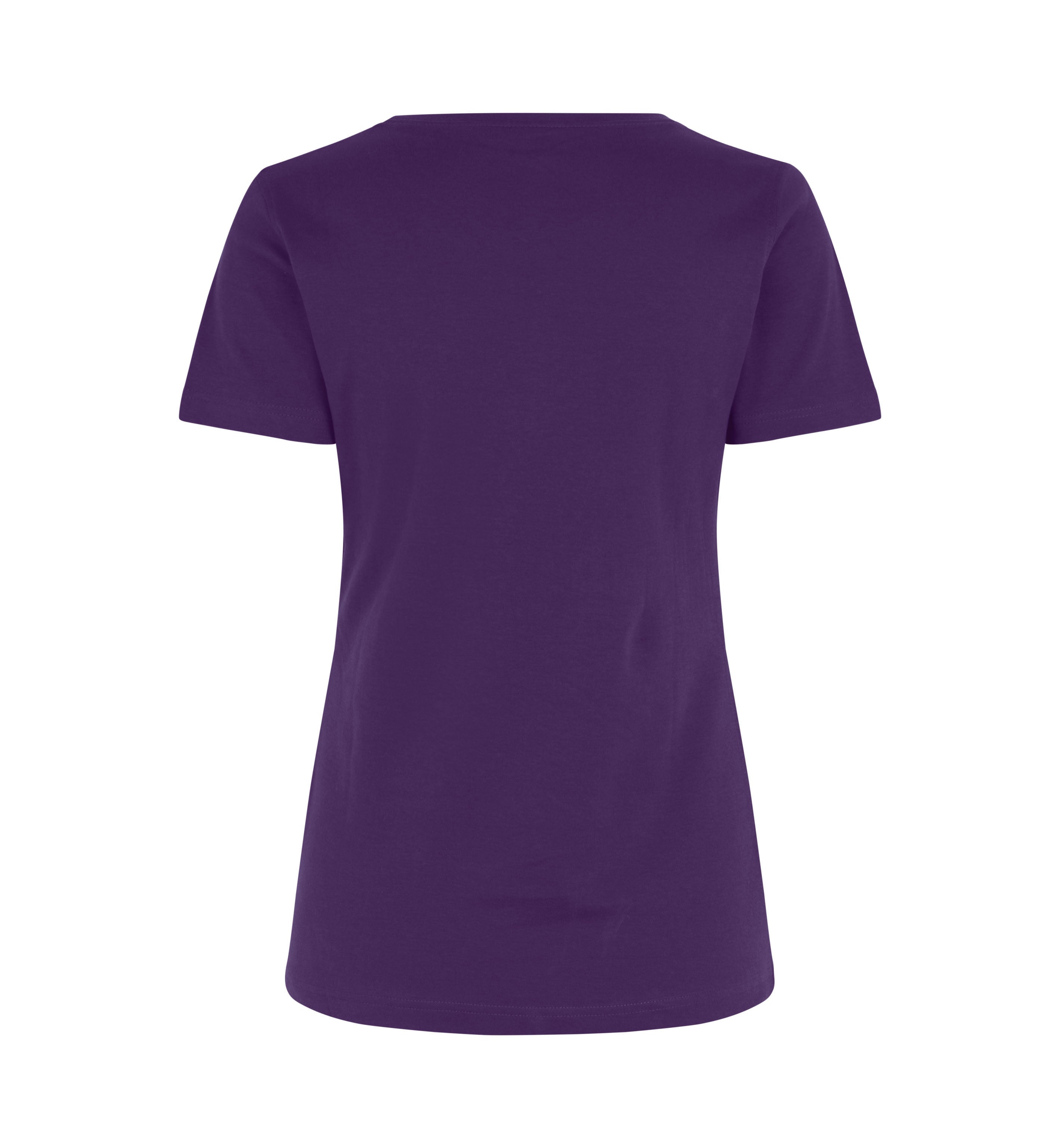 ID 0508 Interlock T-shirt | dame nærbillede til broderi