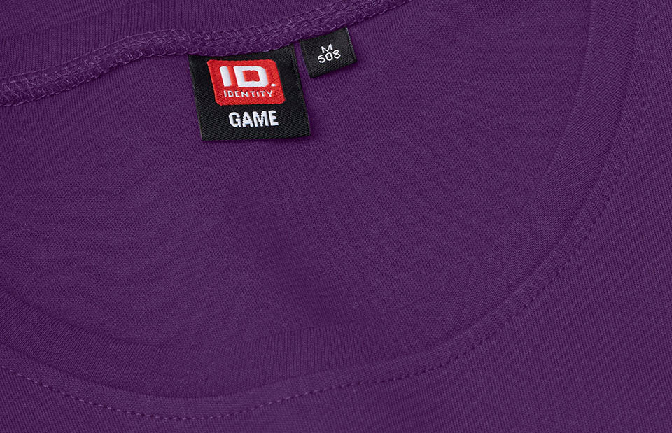 ID 0508 Interlock T-shirt | dame produktfoto med logo