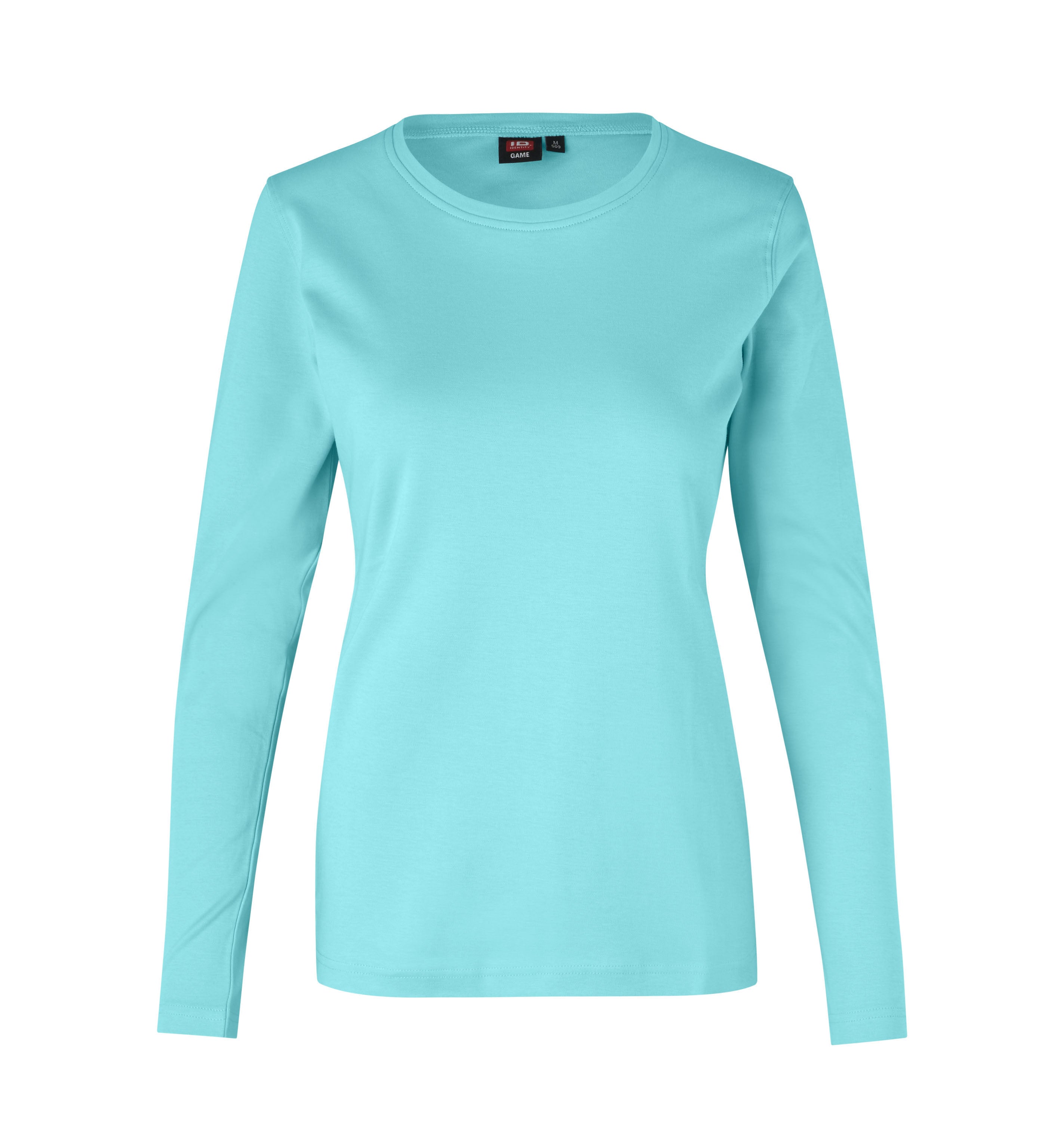 ID 0509 Interlock T-shirt | l/æ | dame detalje med tryk