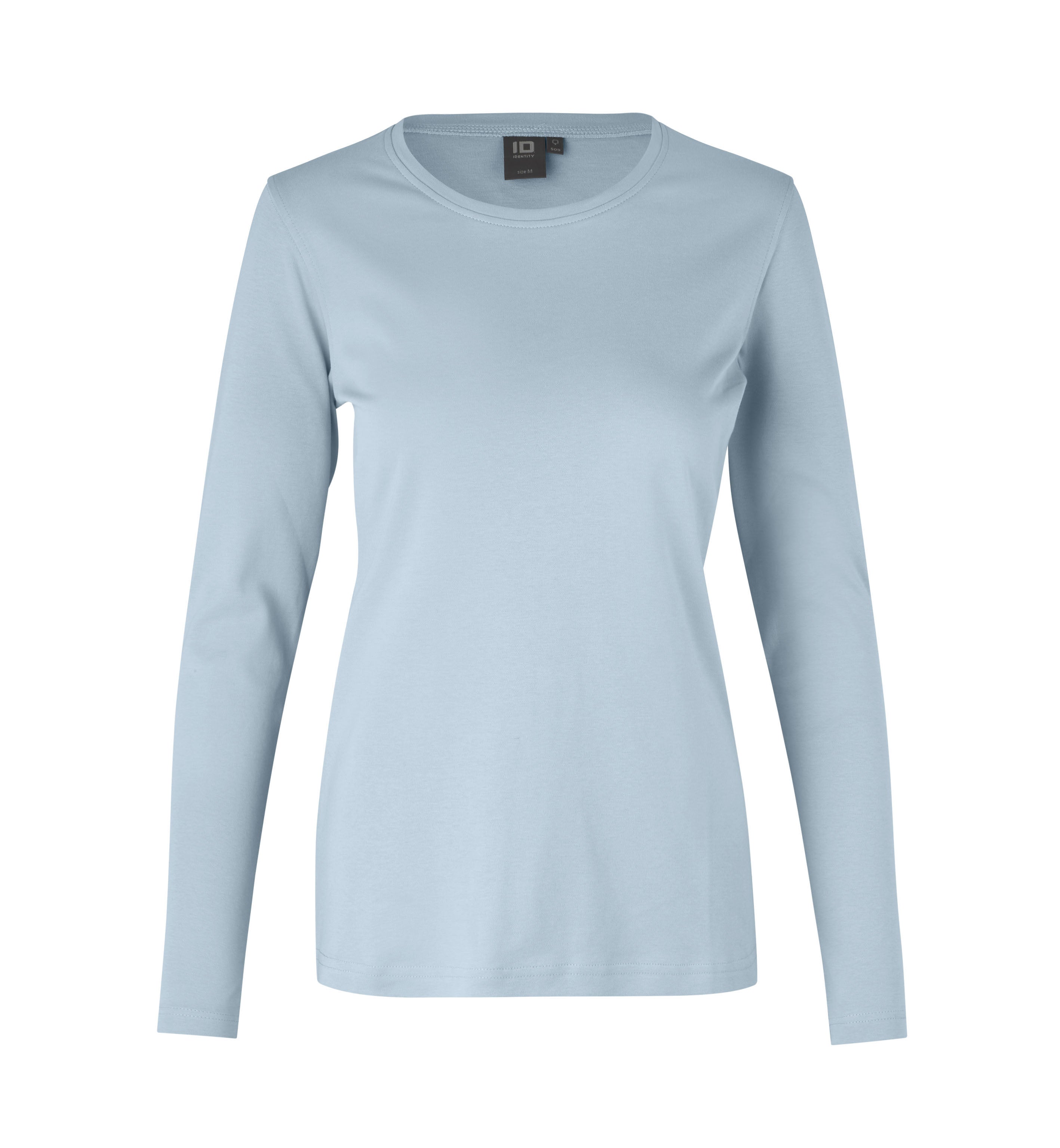 ID 0509 Interlock T-shirt | l/æ | dame nærbillede med tryk