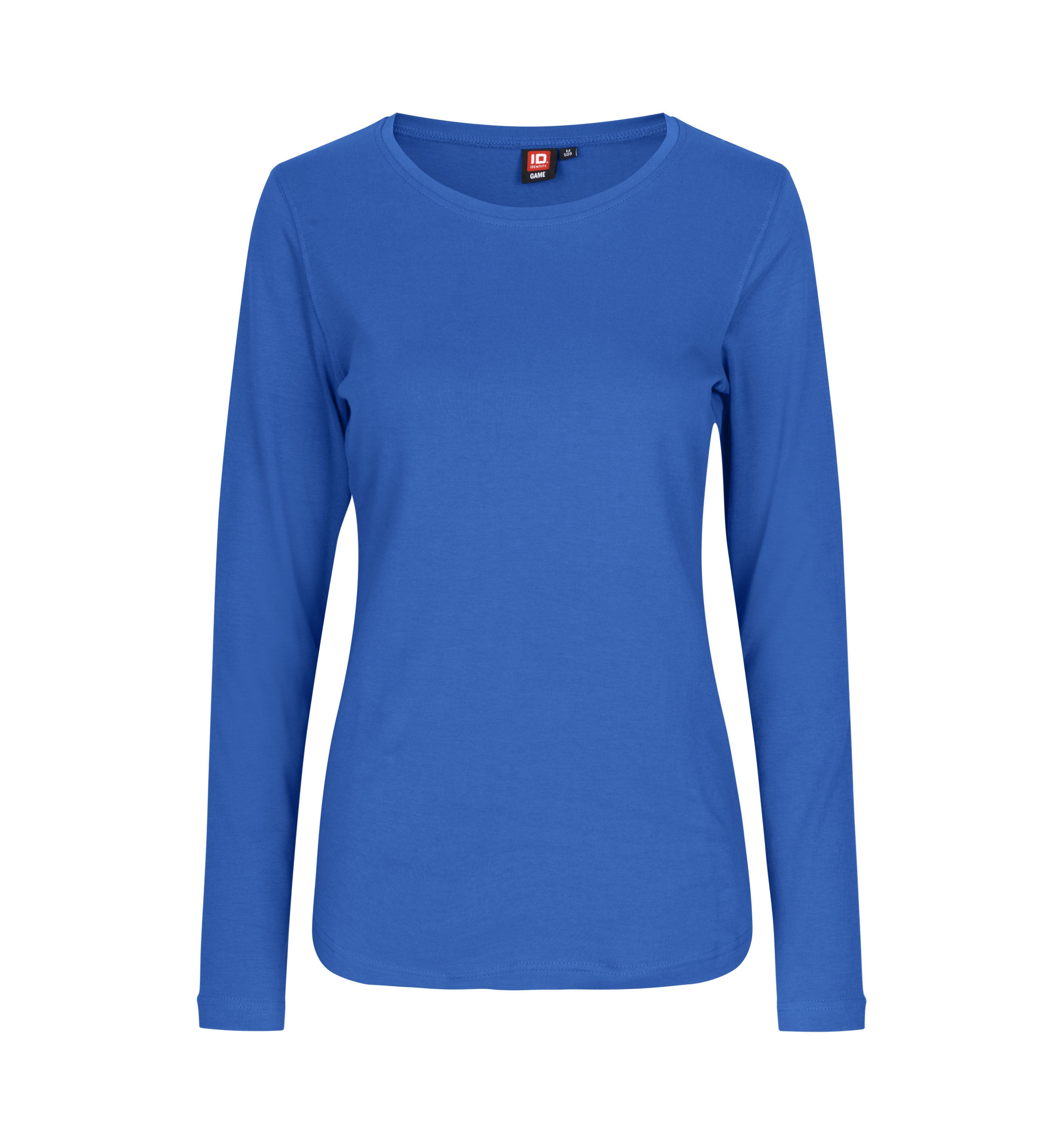 ID 0509 Interlock T-shirt | l/æ | dame detalje med tryk