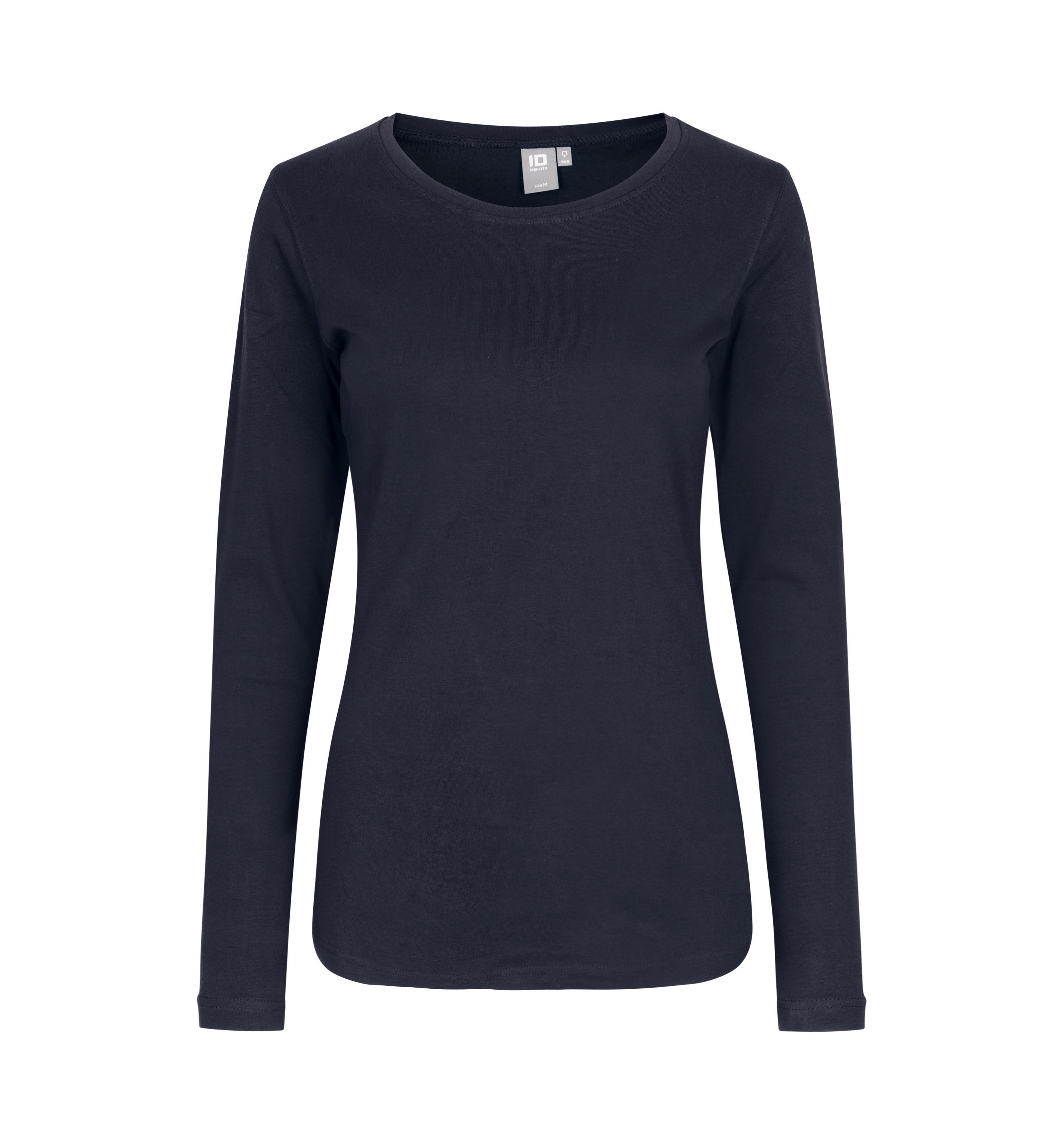 ID 0509 Interlock T-shirt | l/æ | dame produktbillede med tryk