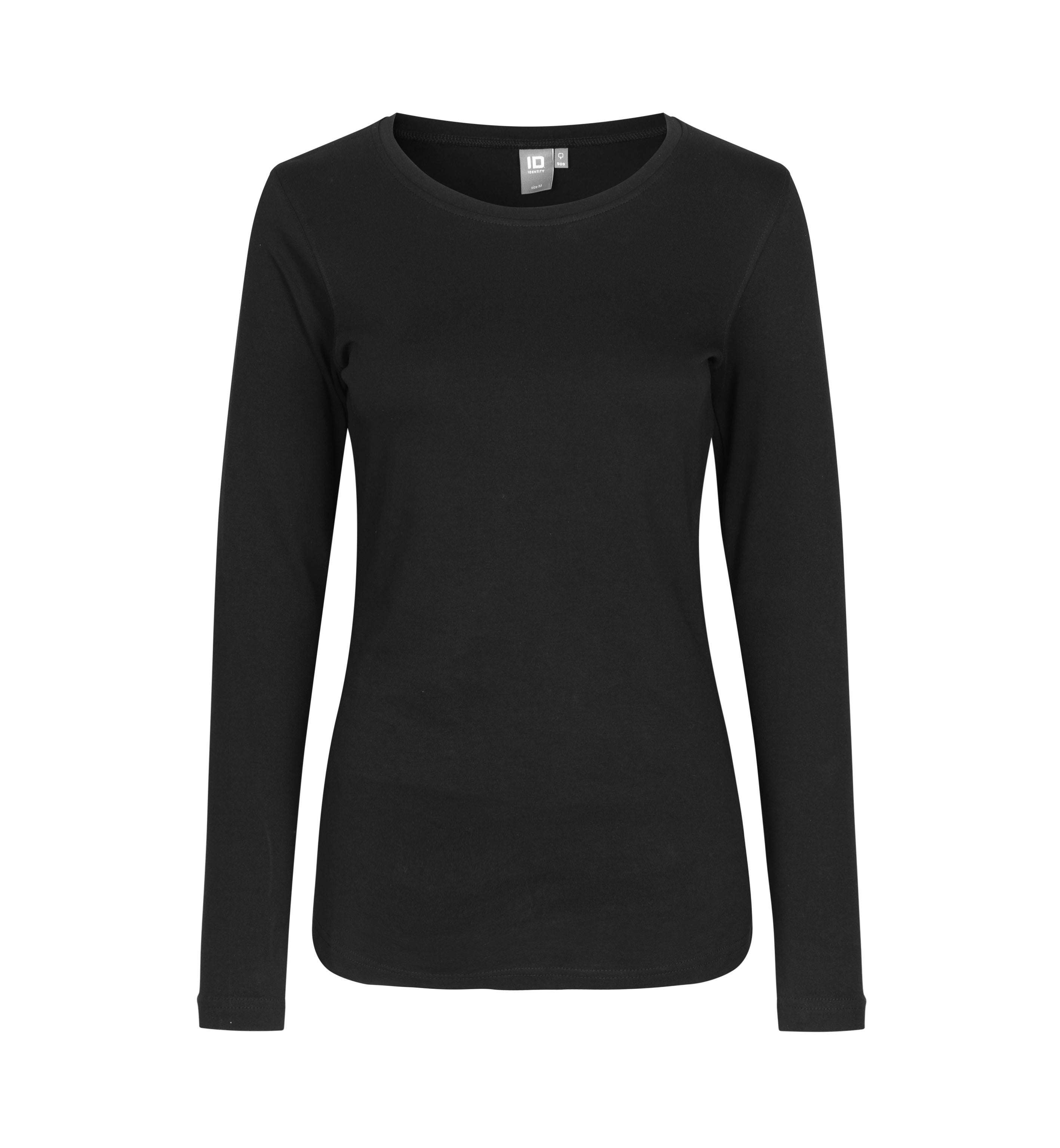 ID 0509 Interlock T-shirt | l/æ | dame nærbillede med tryk