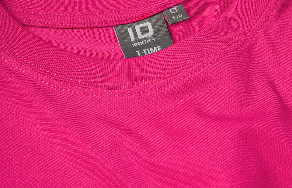ID 0510 T-TIME® T-shirt produktbillede med logo